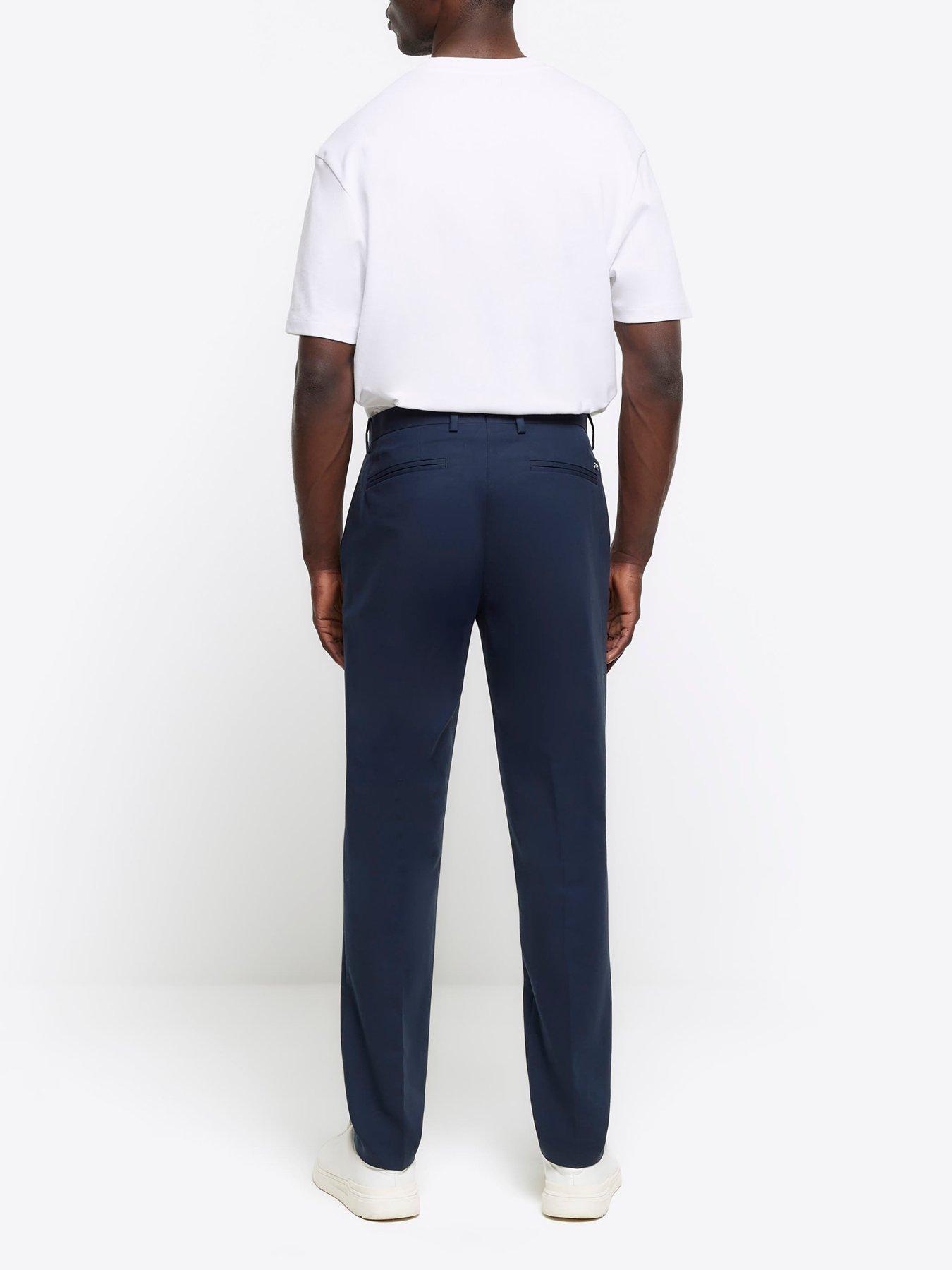 river-island-core-slim-chinos-extended-waistband-navystillFront