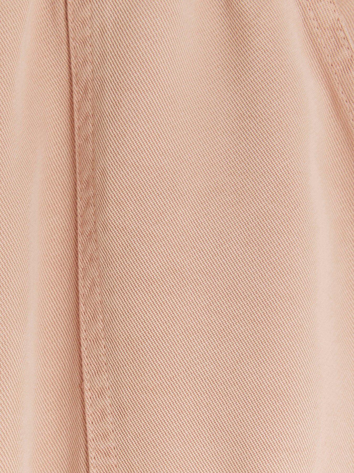 Image 4 of 4 of River Island Girls Lyocell Cuffed Joggers - Pink