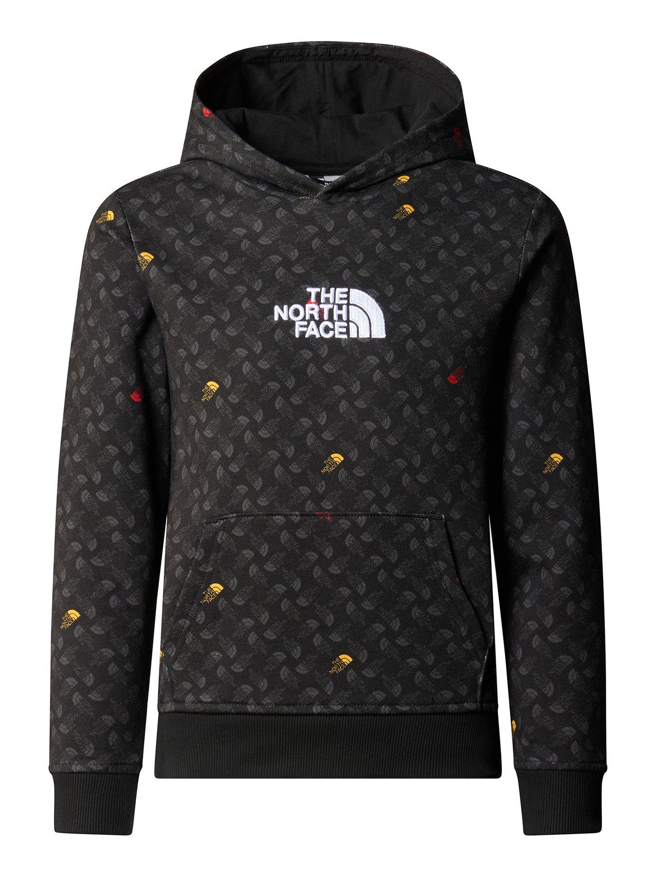 North face all over print hoodie online