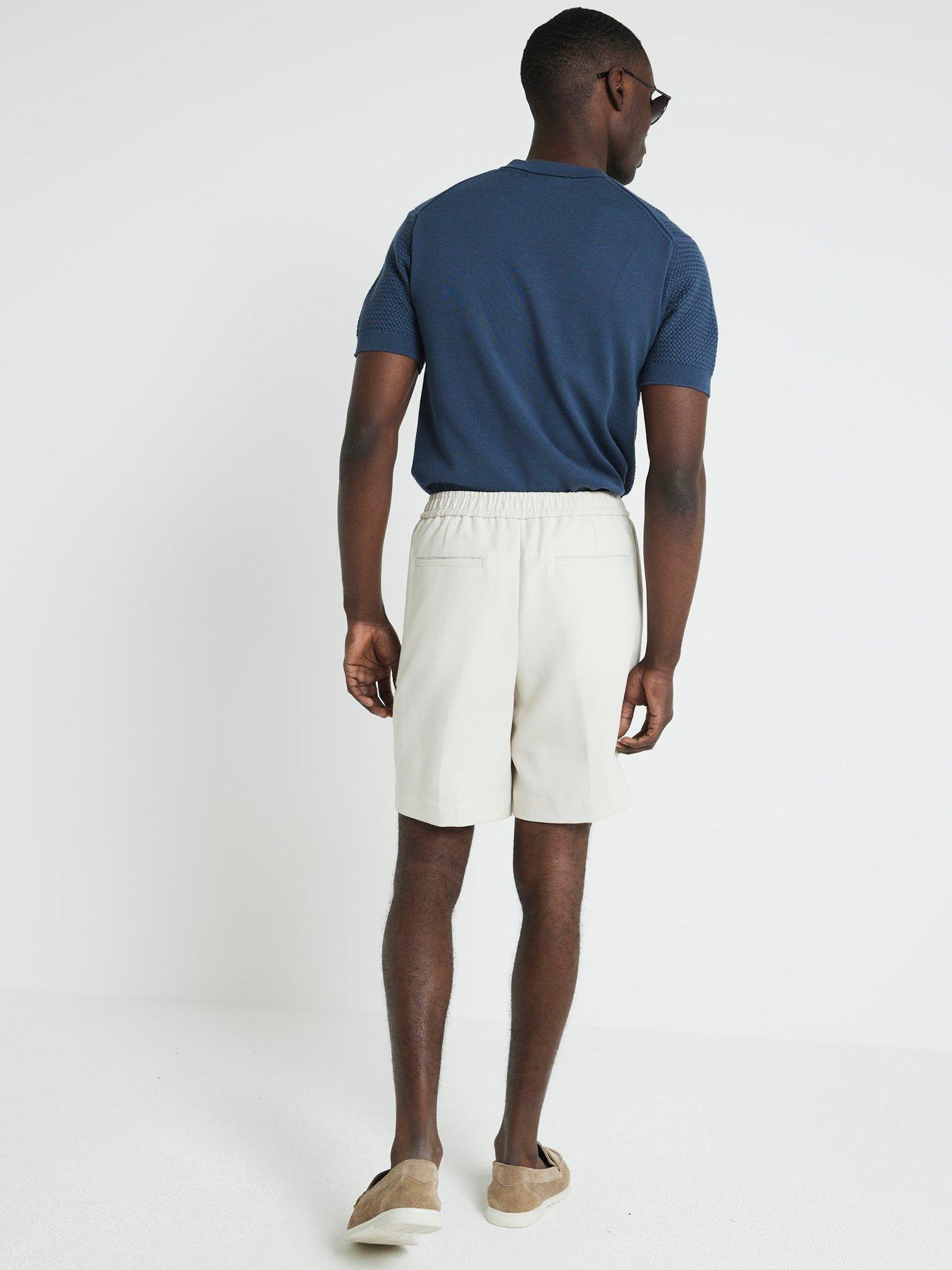 river-island-zippy-shorts-naturalstillFront