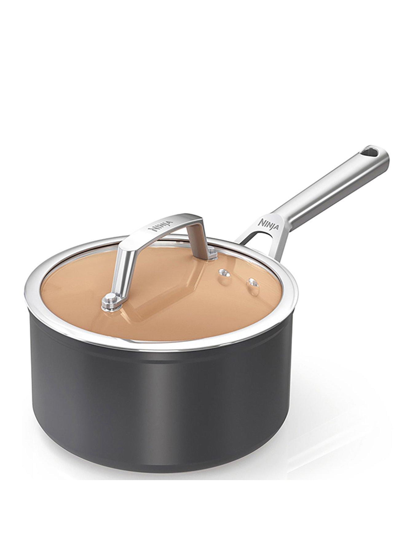 NINJA ExtendedLife Ceramic Saucepan with Lid – 20 cm - CW90220UK