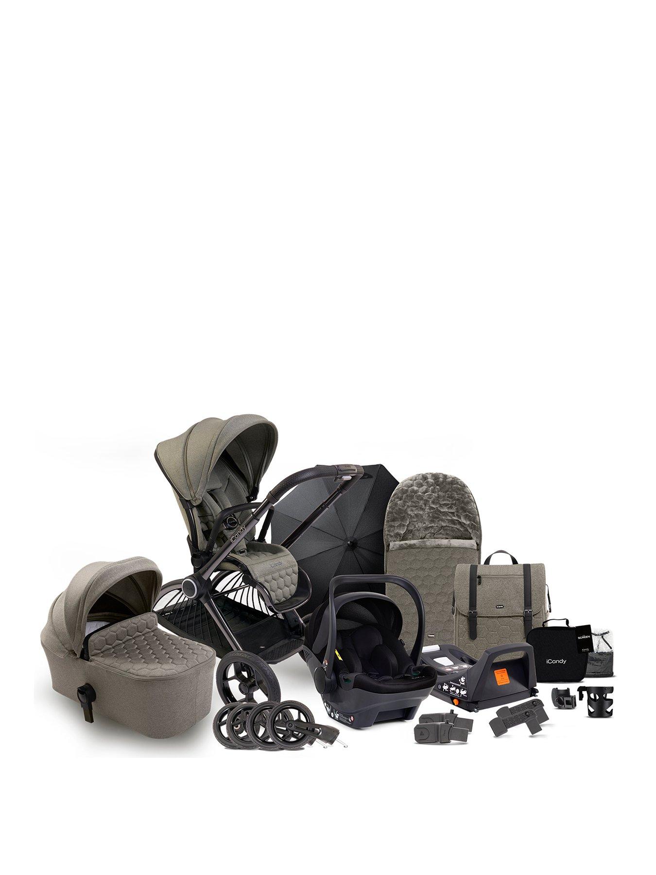 iCandy Core Travel System - Light Moss/Black