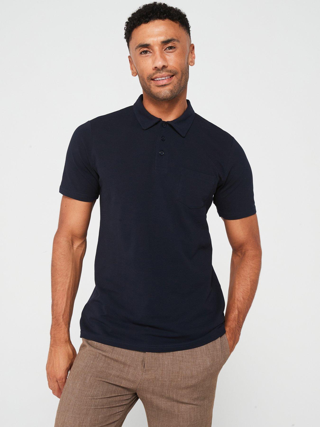 very-man-short-sleeve-super-fine-pique-polo-navy