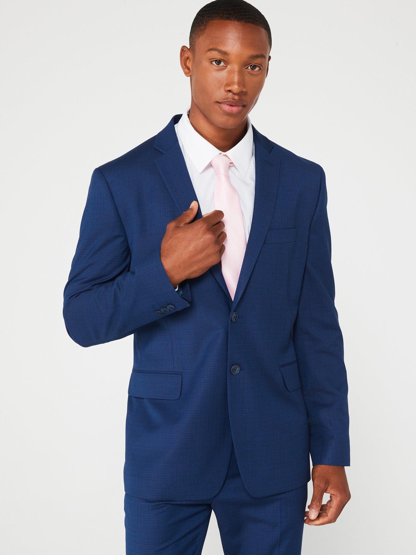 very-man-slim-fit-grid-check-suit-jacket-navy