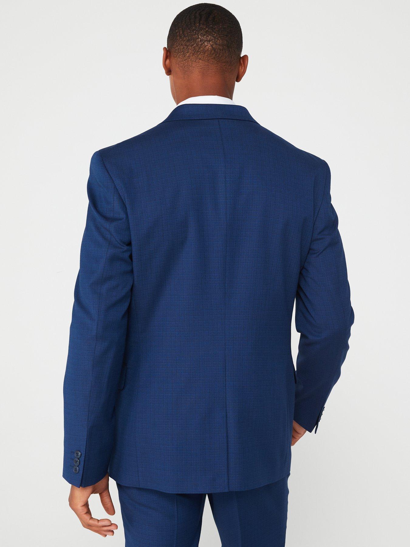 very-man-slim-fit-grid-check-suit-jacket-navystillFront