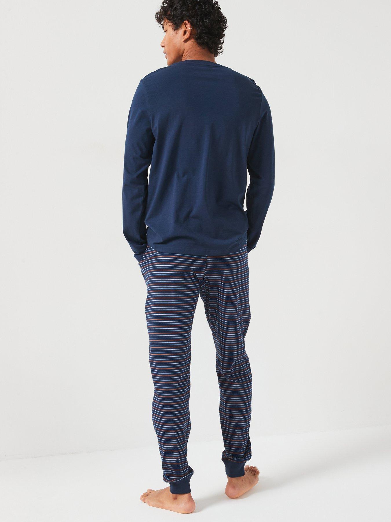 everyday-stripe-jogger-lounge-set-navystillFront