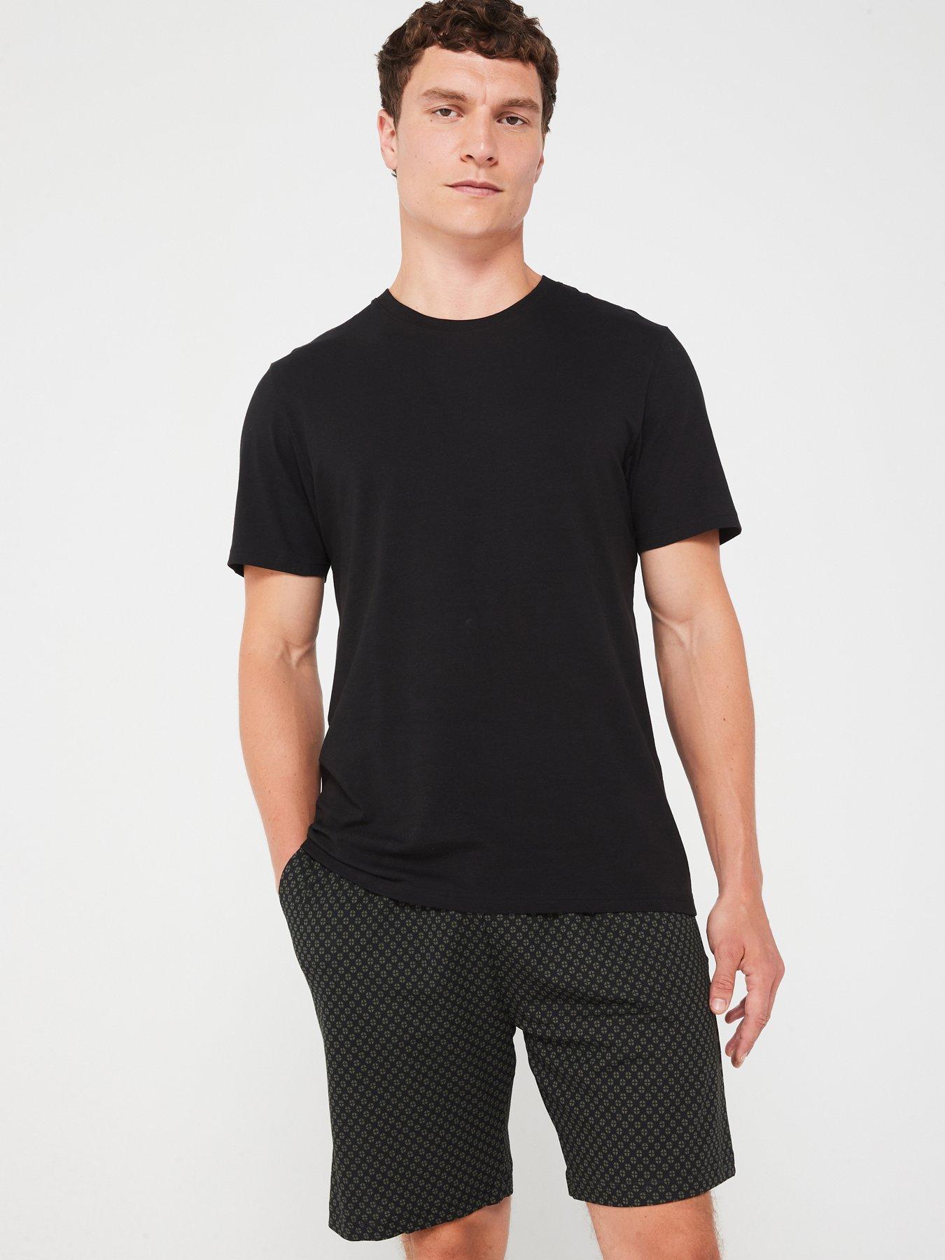 everyday-short-sleeve-lounge-set-blackkhaki