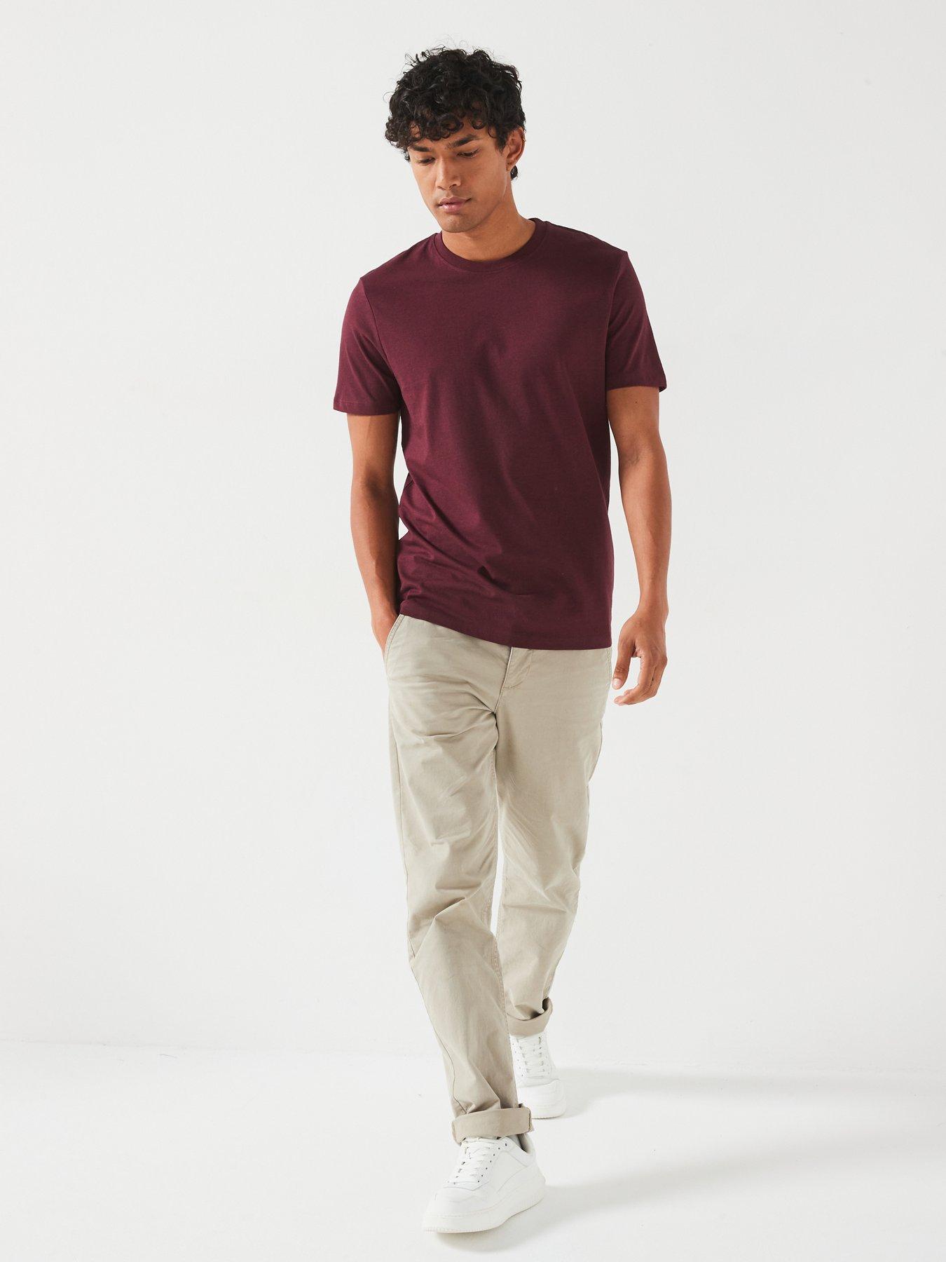 Image 4 of 6 of The Very Collection 3 Pack Crew Neck T-Shirts - Multi