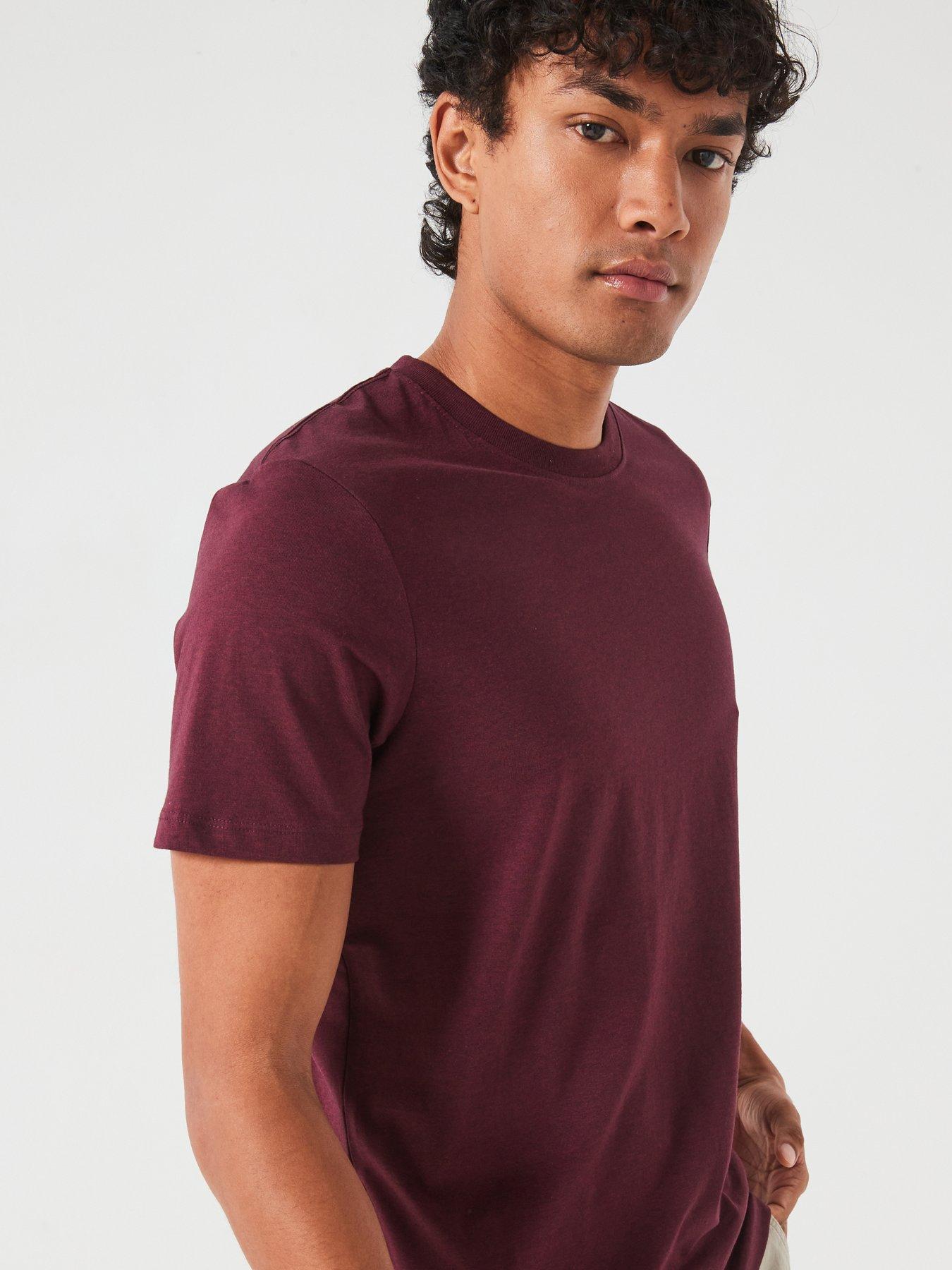 Image 6 of 6 of The Very Collection 3 Pack Crew Neck T-Shirts - Multi