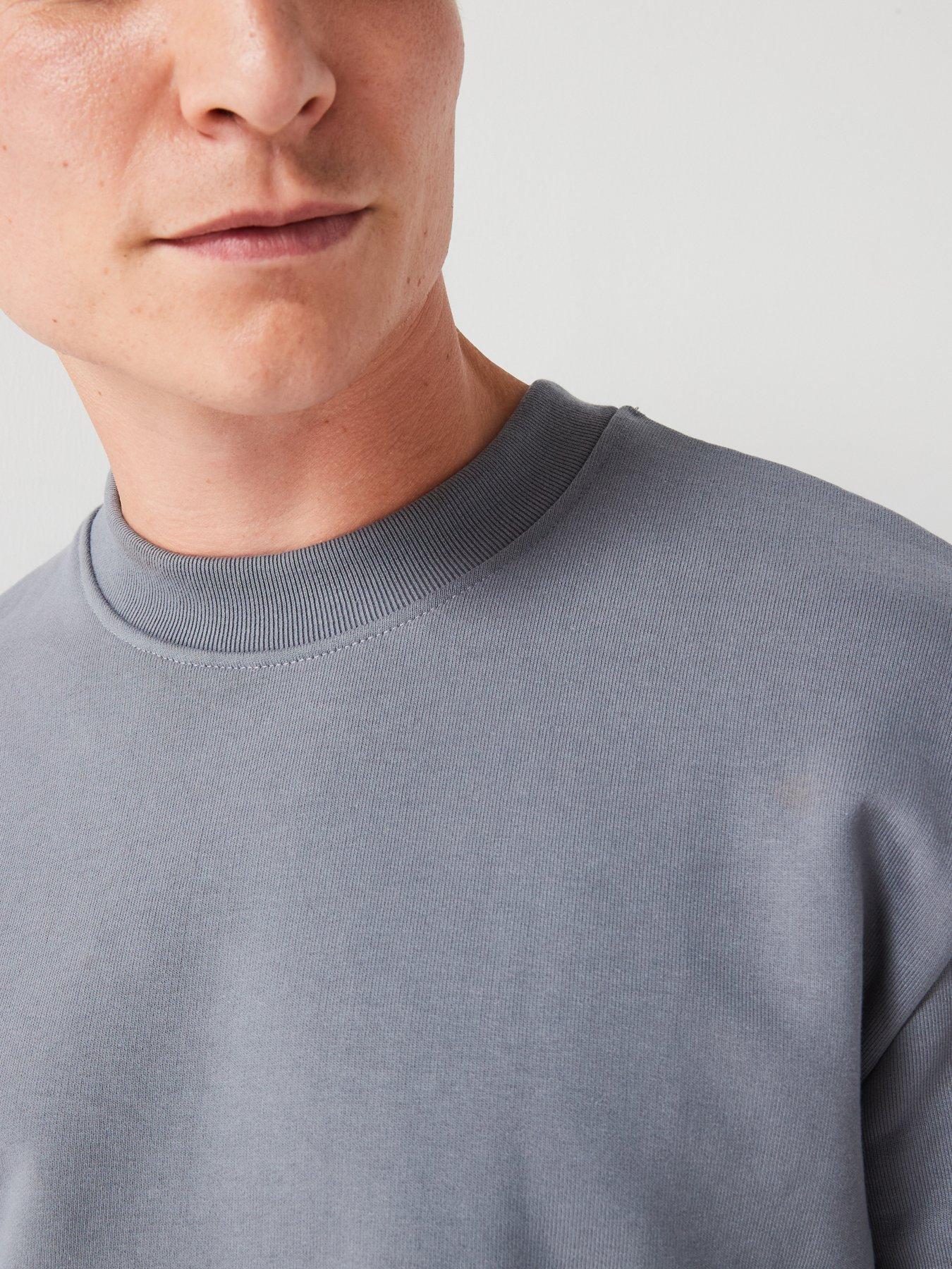 very-man-heavyweight-crew-neck-sweat-greyoutfit