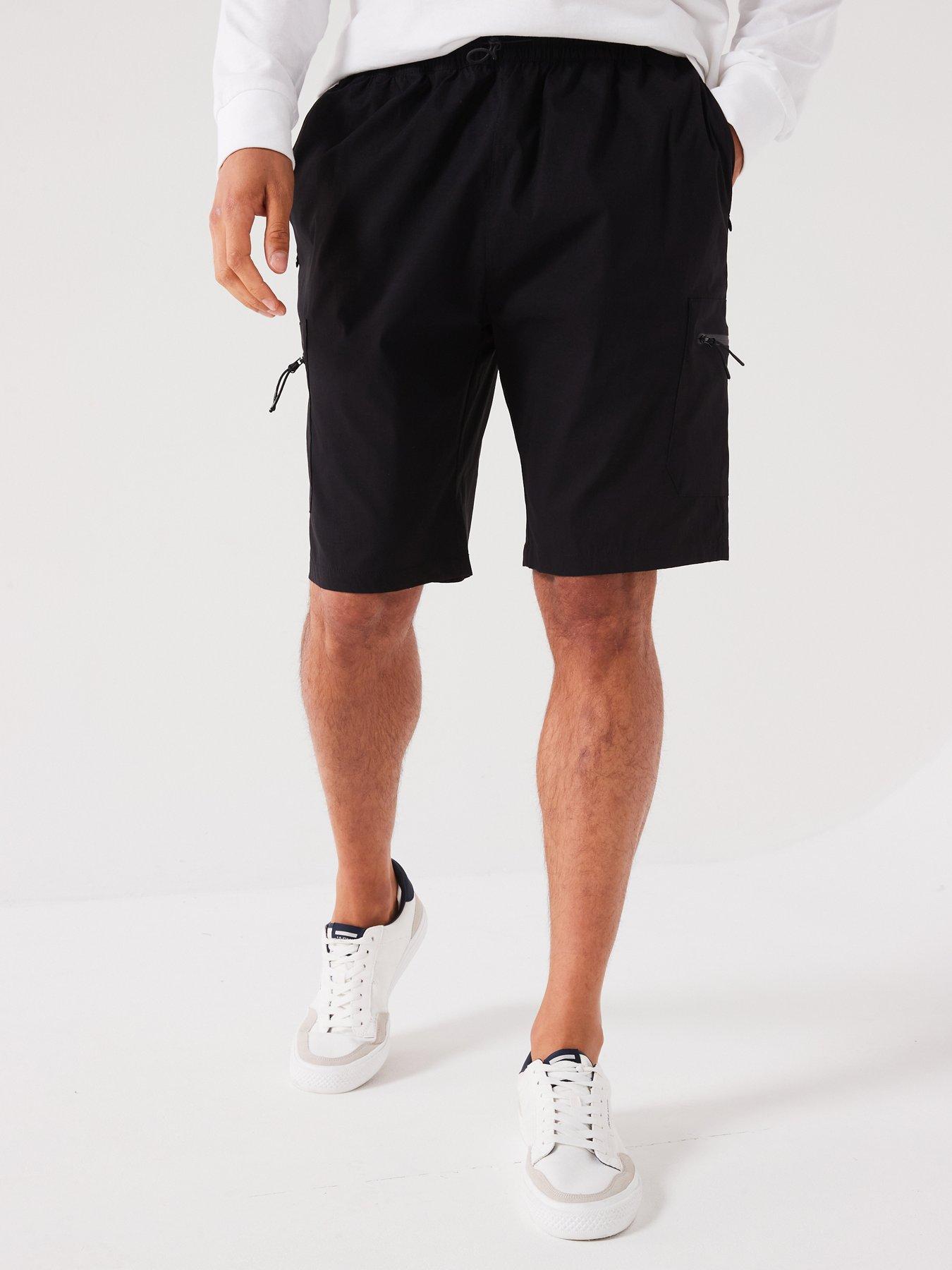 very-man-technical-cargo-short-black