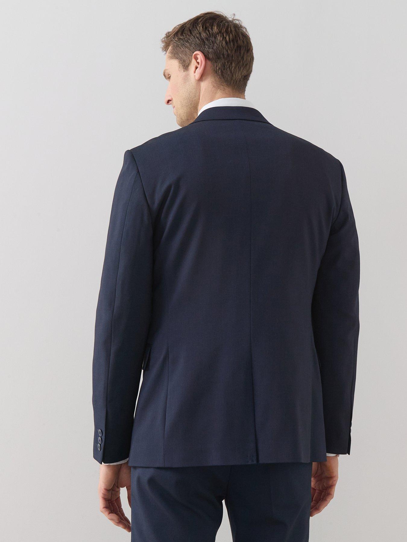 Image 2 of 6 of The Very Collection Regular Suit Jacket - Navy