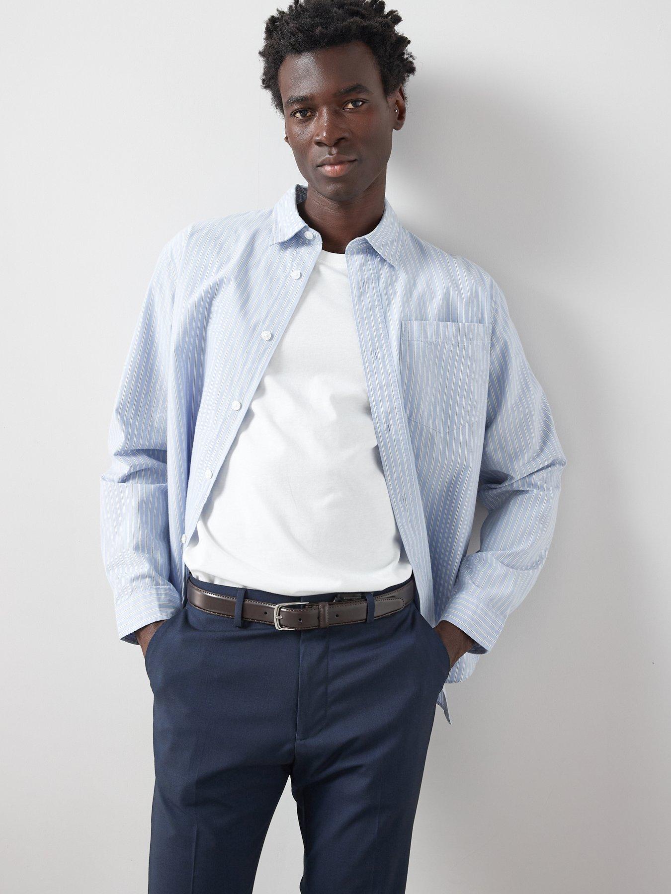 Image 5 of 6 of The Very Collection Regular Suit Trousers - Navy