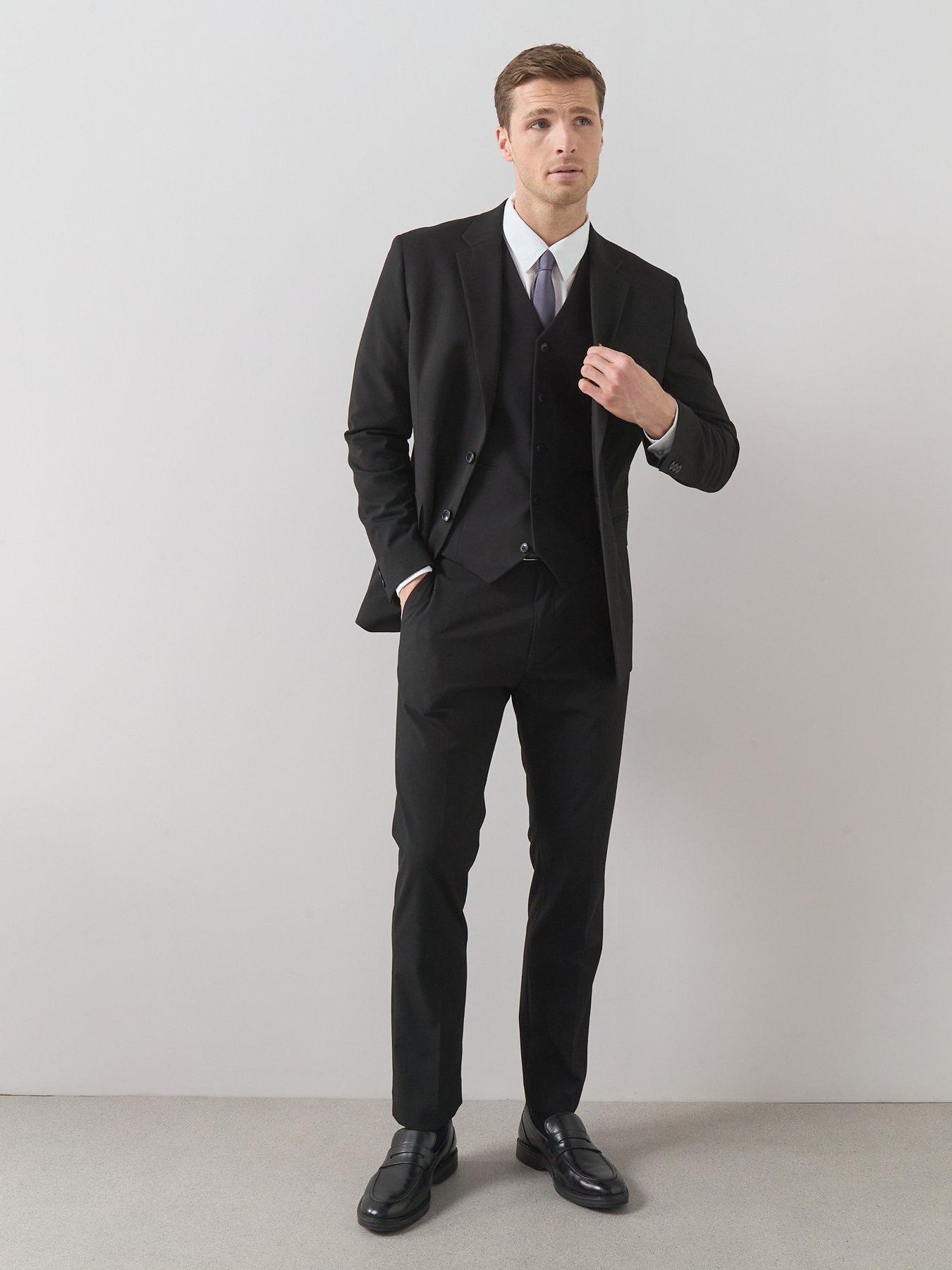 Image 3 of 6 of The Very Collection Waistcoat - Black