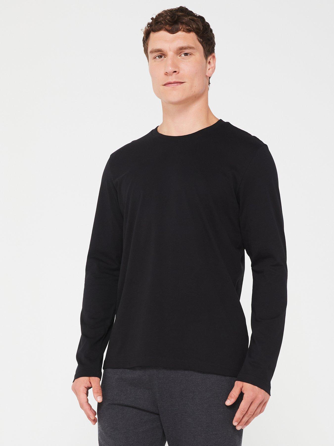 everyday-long-sleeve-t-shirt-and-jogger-pj-set-charcoalblackback