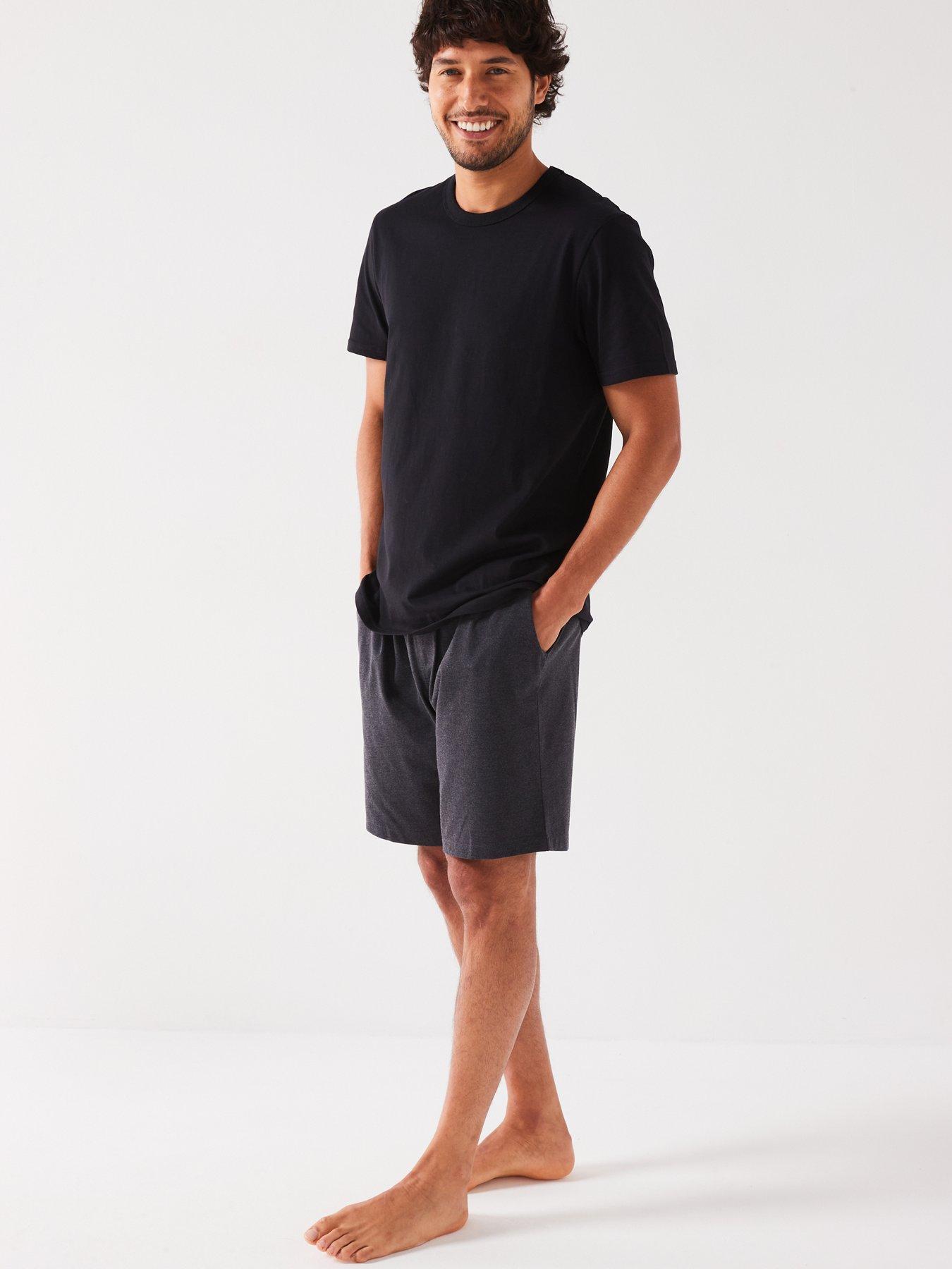 everyday-t-shirt-and-short-pj-set-blackcharcoalback