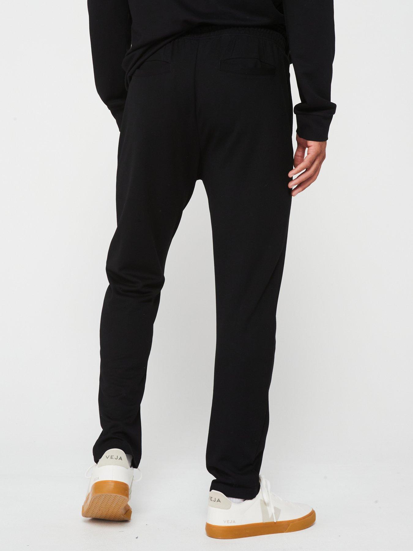 very-man-interlock-jogger-blackstillFront