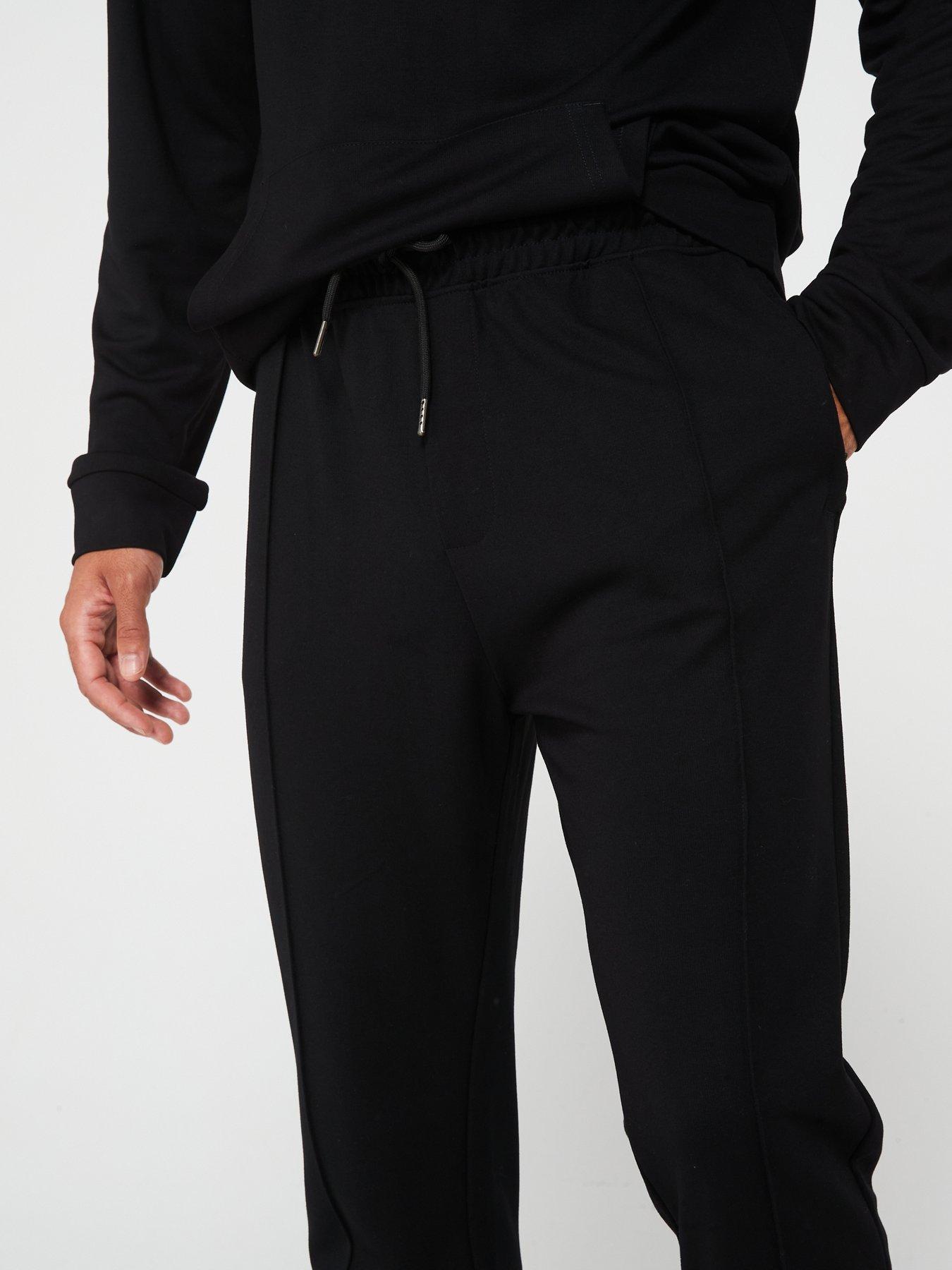 very-man-interlock-jogger-blackoutfit