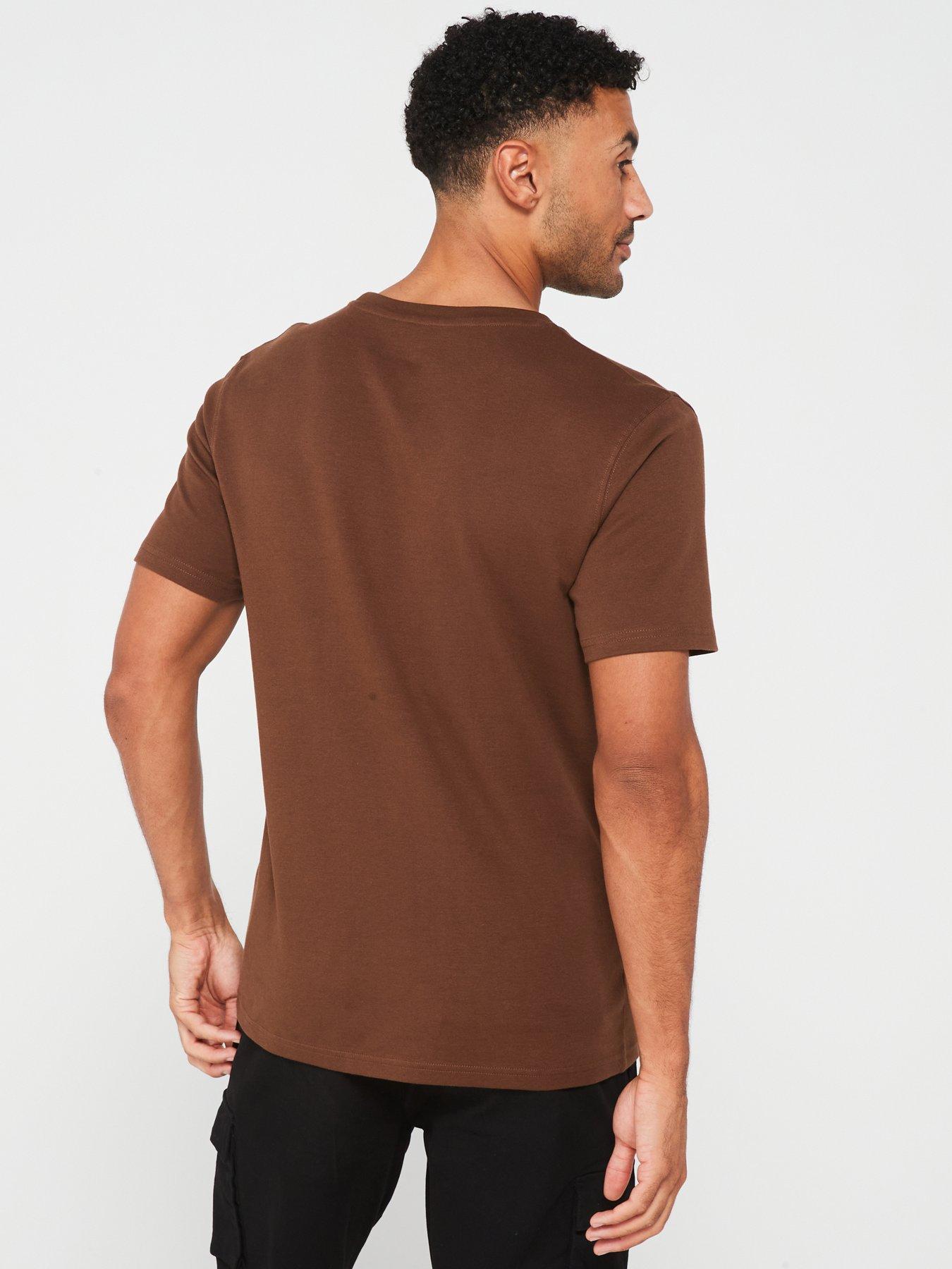 very-man-interlock-crew-neck-t-shirt-brownstillFront