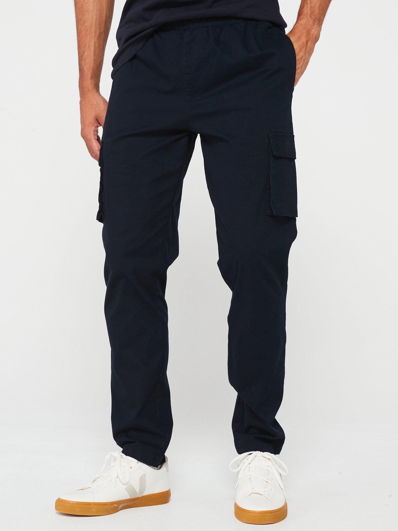 very-man-slim-cargo-trouser-navy