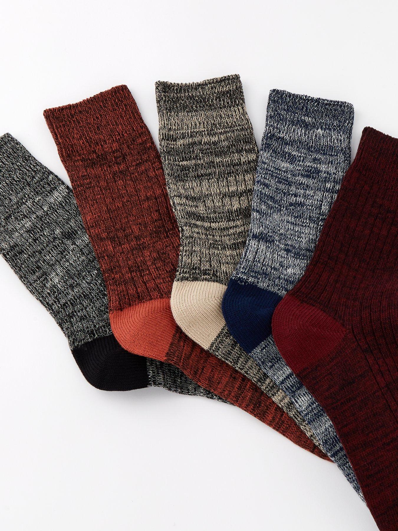 everyday-5-pack-textured-socks-multiback