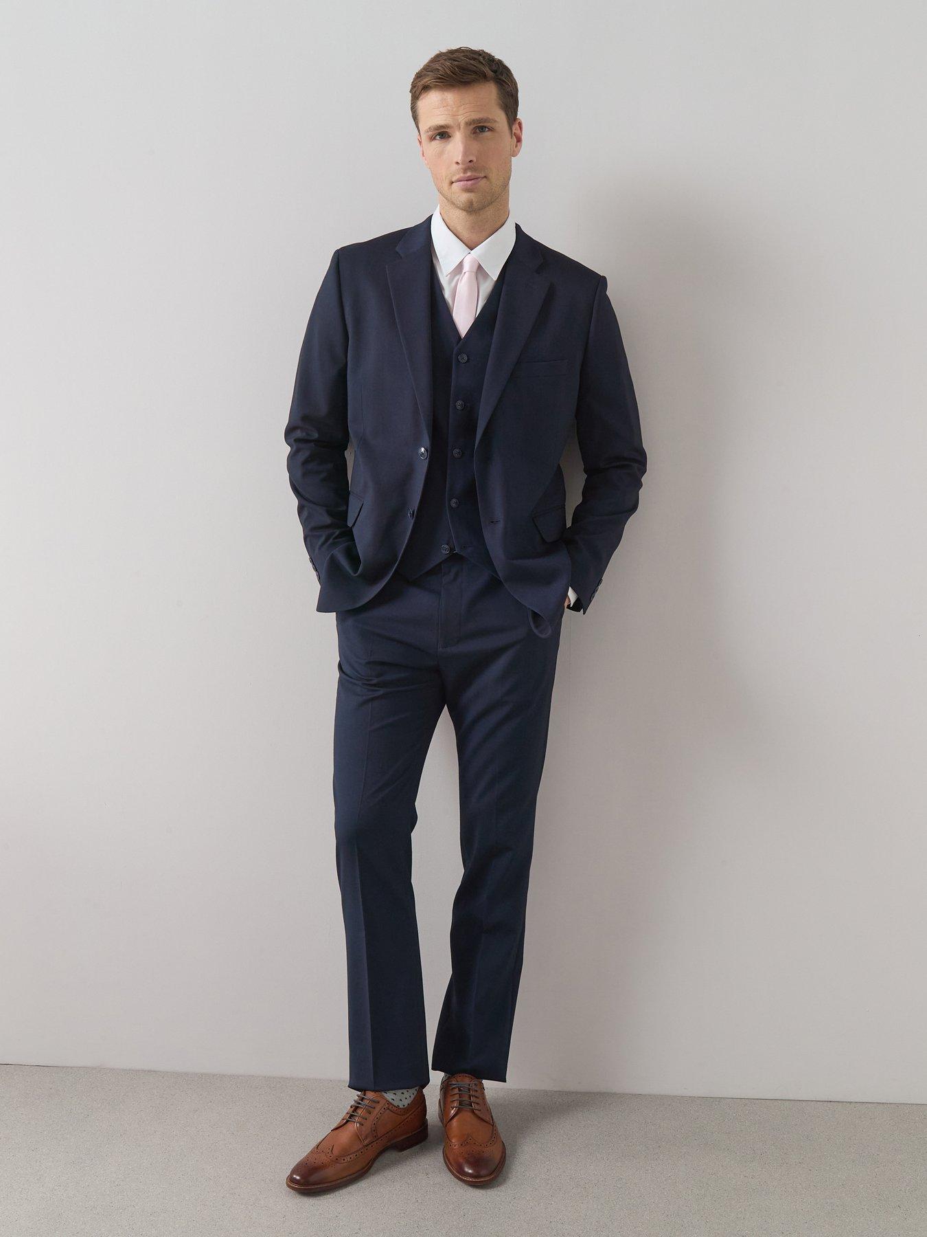 Image 3 of 6 of The Very Collection Navy Waistcoat