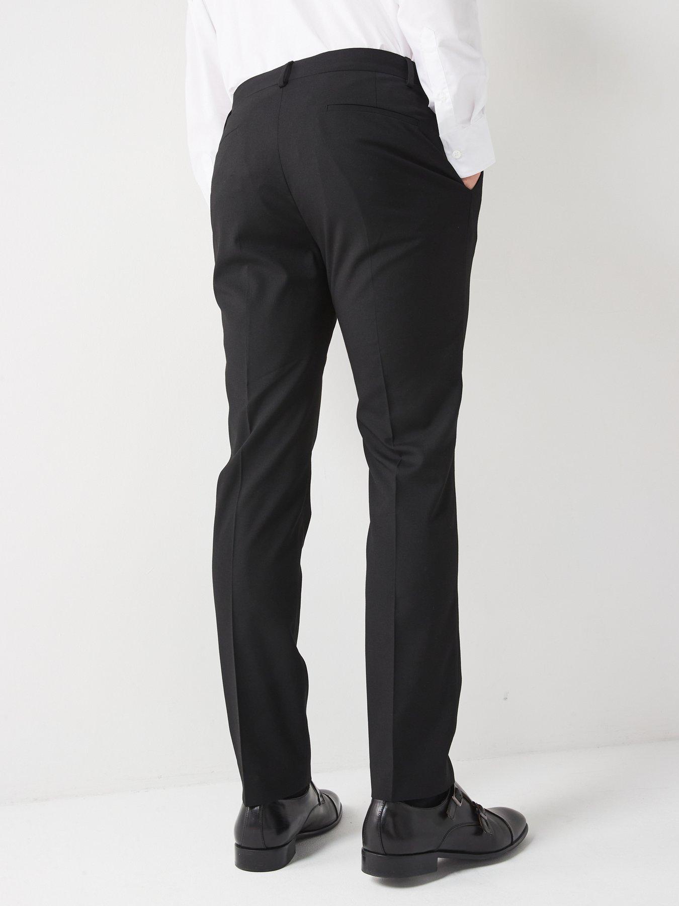 Image 2 of 5 of The Very Collection Slim Suit Trouser - Black
