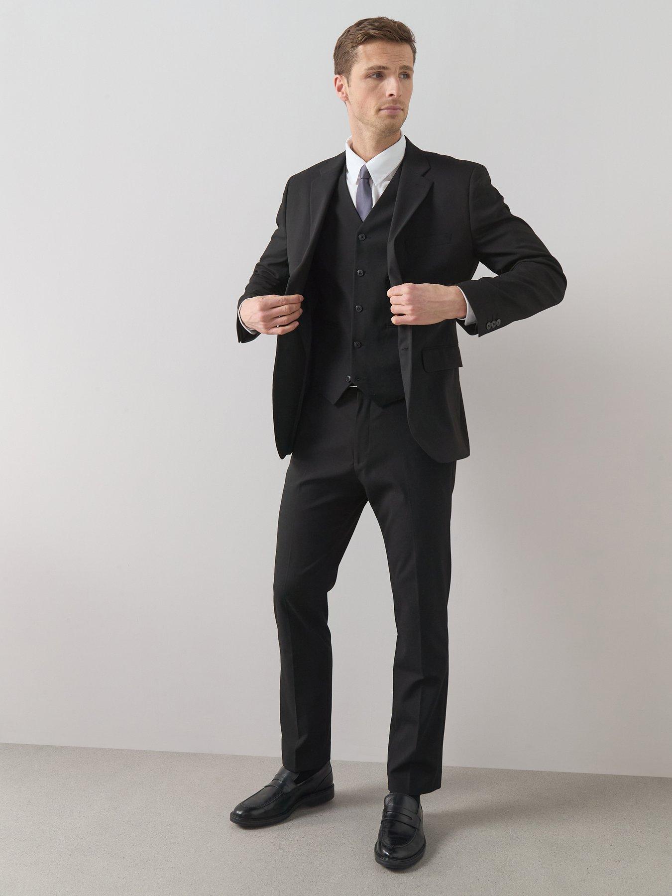 Image 3 of 5 of The Very Collection Regular Suit Trouser - Black