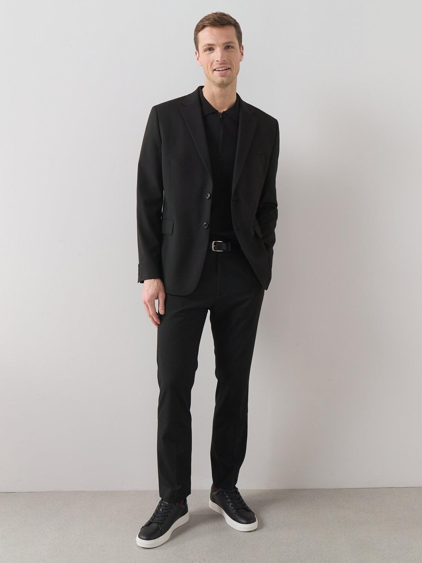 Image 3 of 6 of The Very Collection Regular Suit Jacket - Black