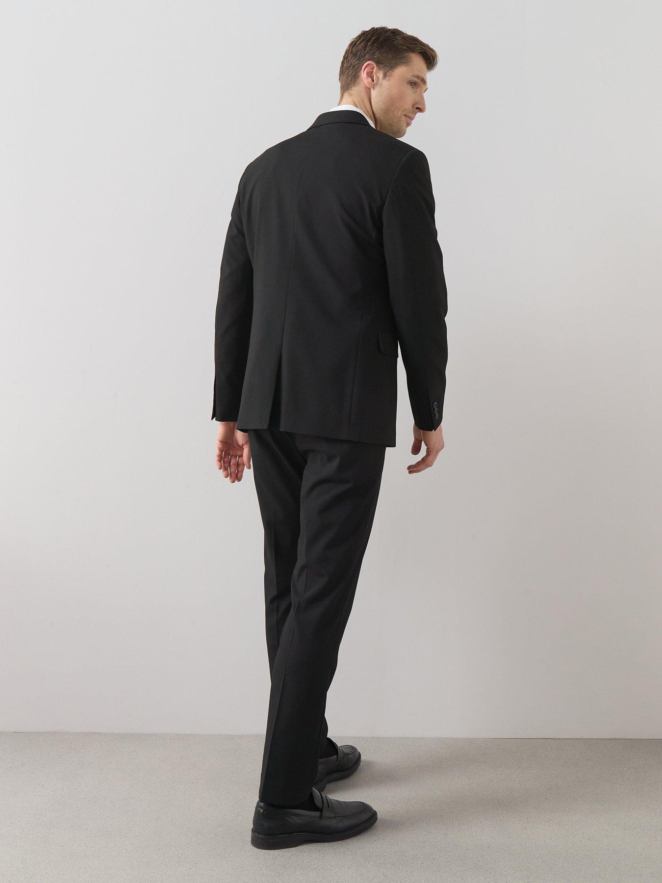 Image 6 of 6 of The Very Collection Regular Suit Jacket - Black