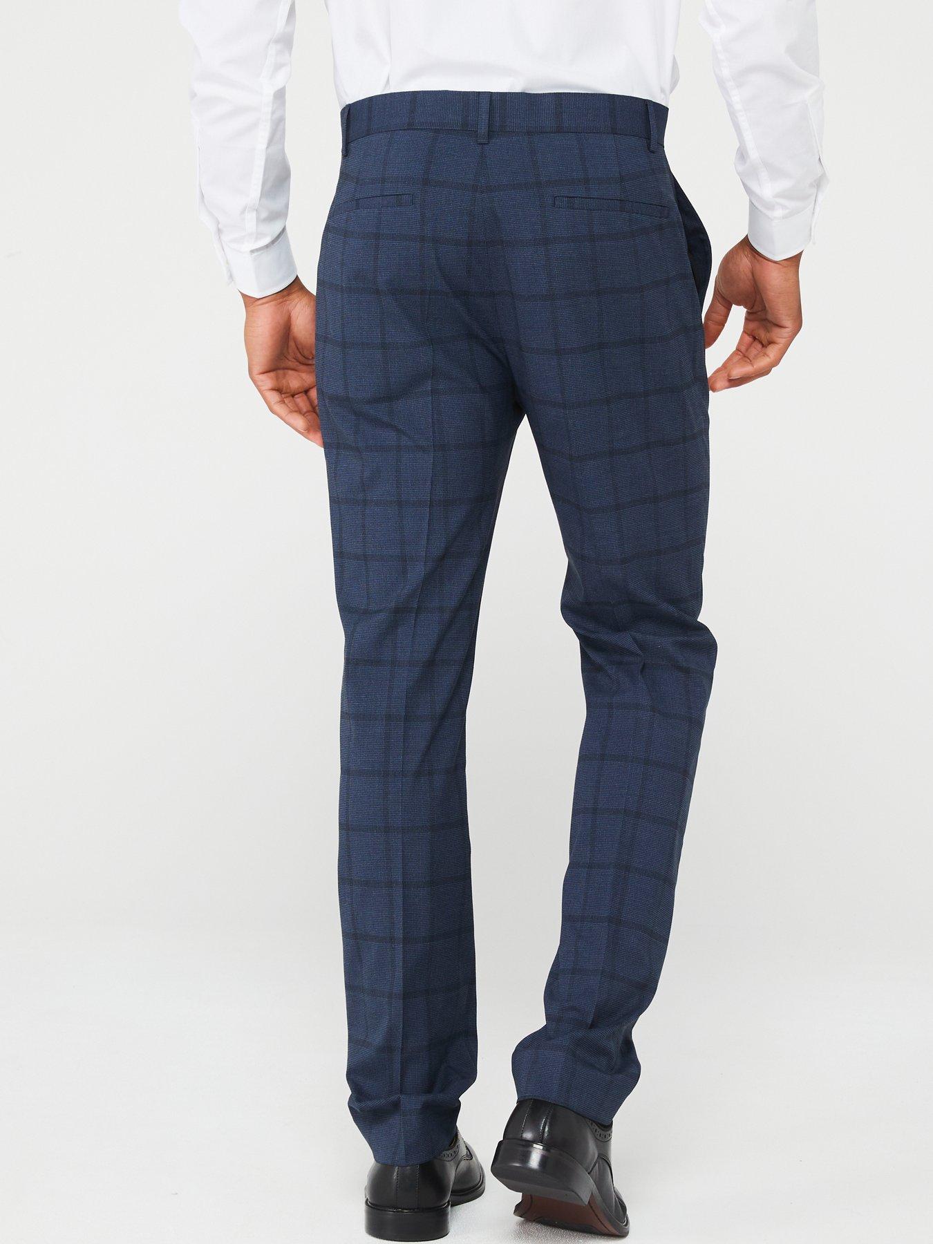 very-man-slim-fit-check-suit-trouser-navystillFront