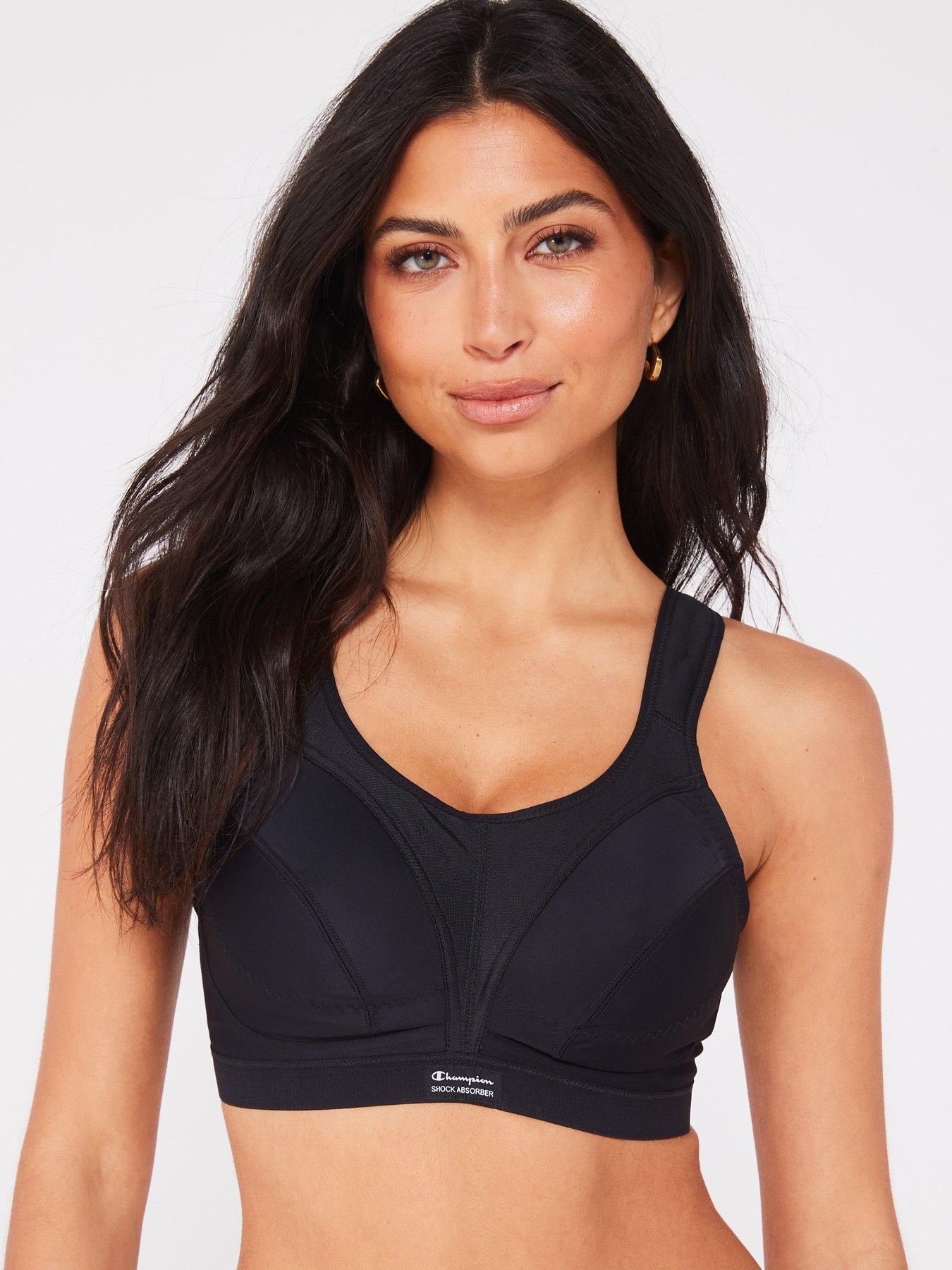 Shock Absorber Womens Active D+ Classics Sports Bra - Black