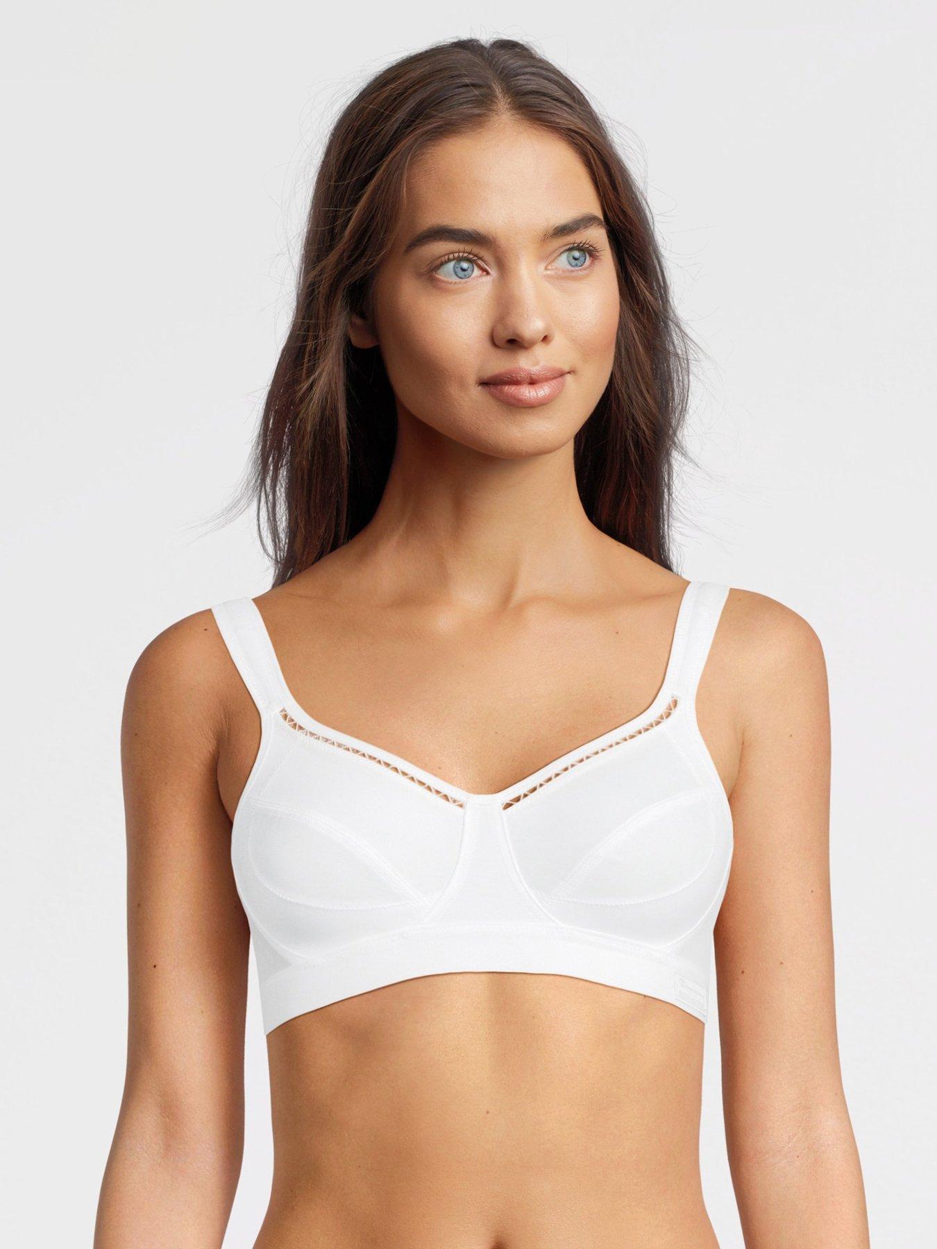 Shock Absorber Womens Active Classic Sports Bra - White