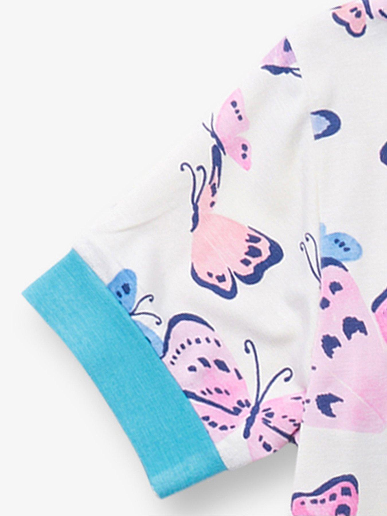 hatley-girls-big-butterflies-short-pyjama-set-whiteoutfit