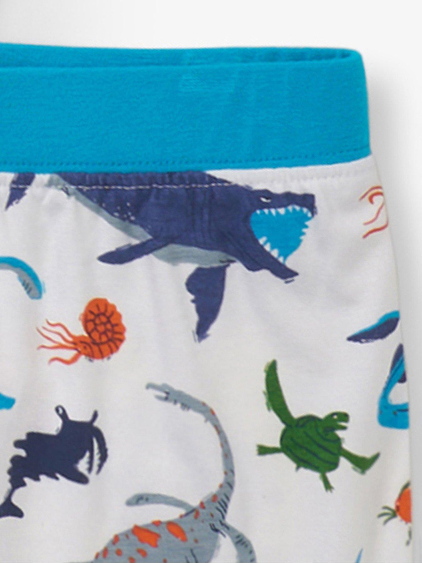 hatley-boys-prehistoric-marine-short-pyjama-set-whiteoutfit