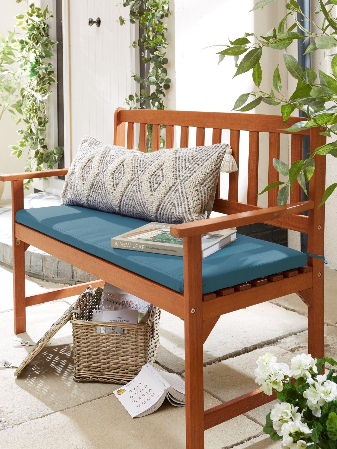 very-home-bench-cushionnbsp-nbspblue