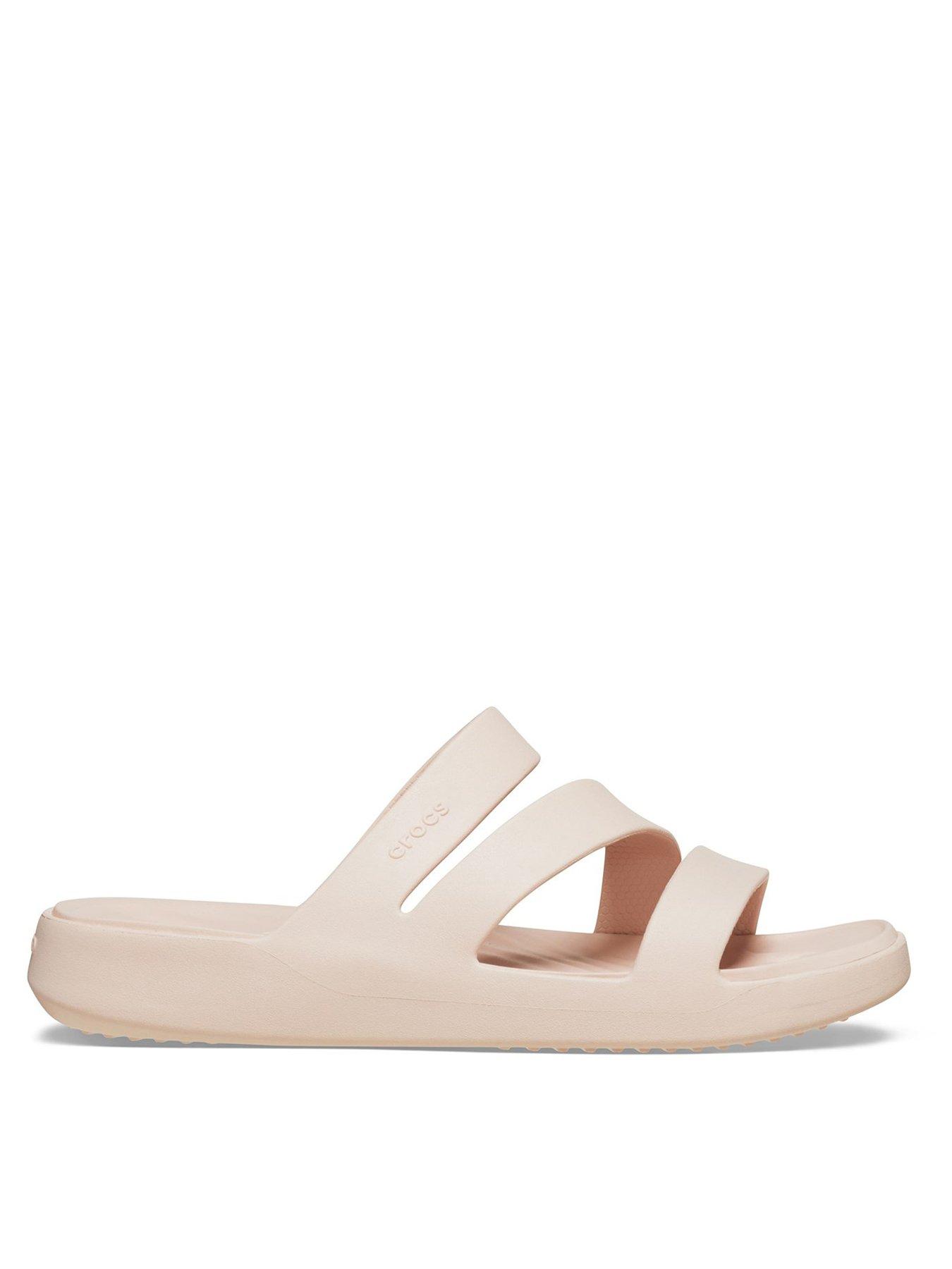 Crocs Getaway Strappy - Quartz - White