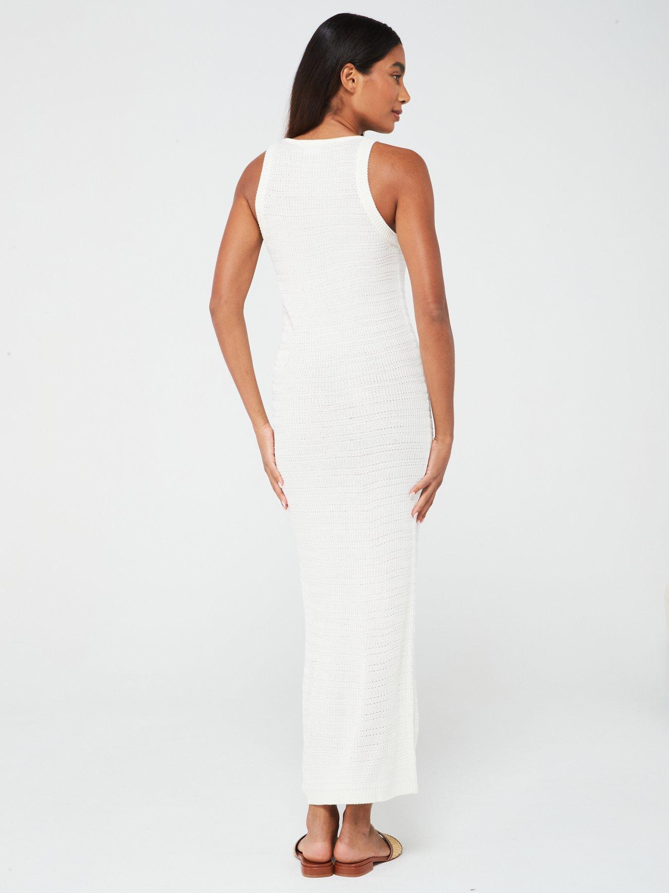 vila-egret-knitted-midinbspdress-whitestillFront