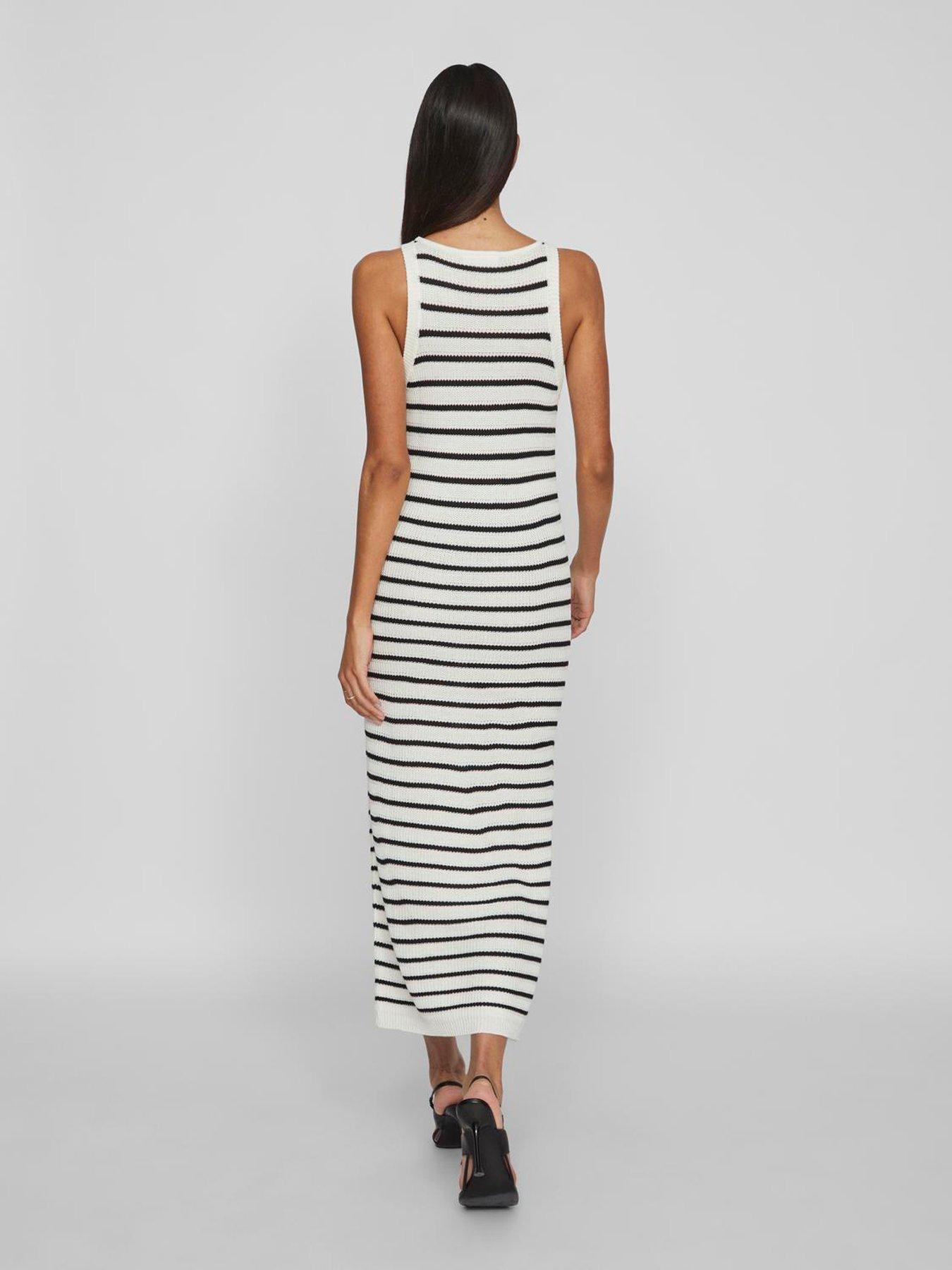 vila-stripe-bodycon-maxi-dress-creamstillFront