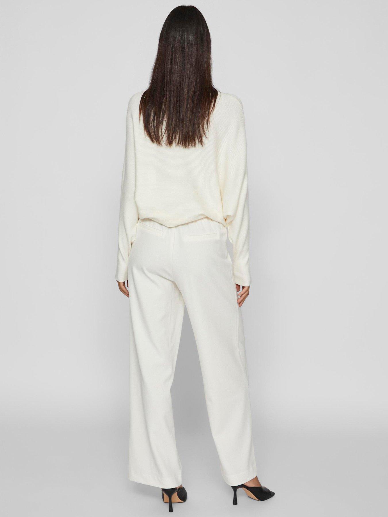 vila-high-waist-wide-leg-trouser-creamstillFront