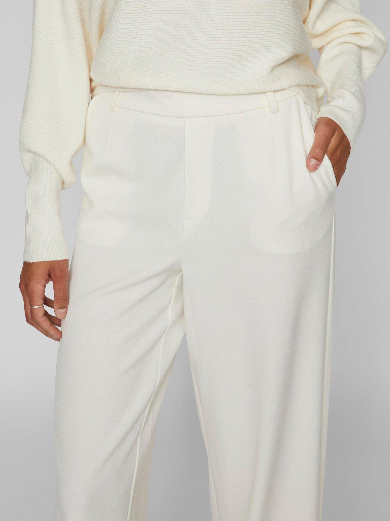 vila-high-waist-wide-leg-trouser-creamoutfit