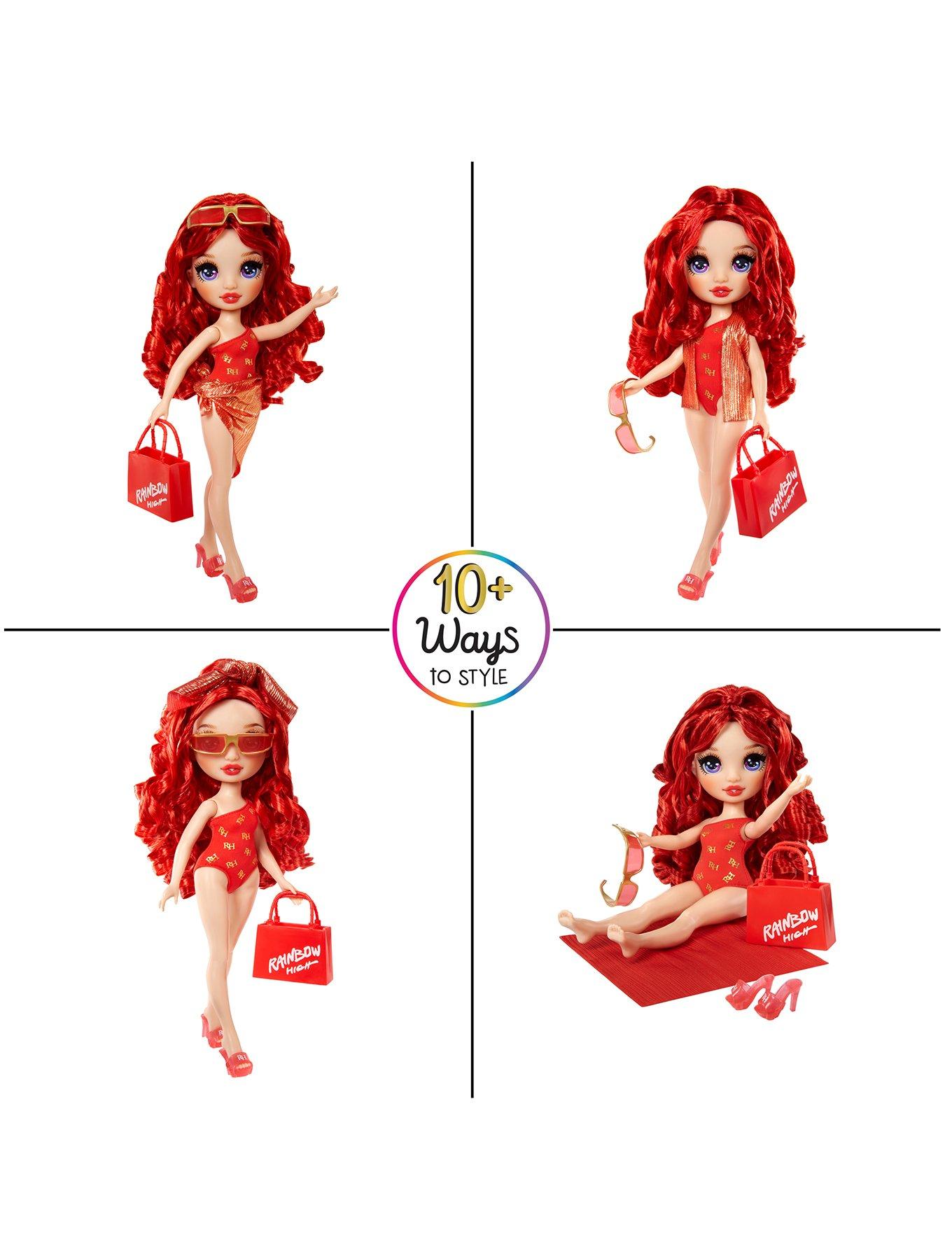 Image 4 of 7 of Rainbow High Rainbow High Swim &amp; Style Doll - Ruby (Red)