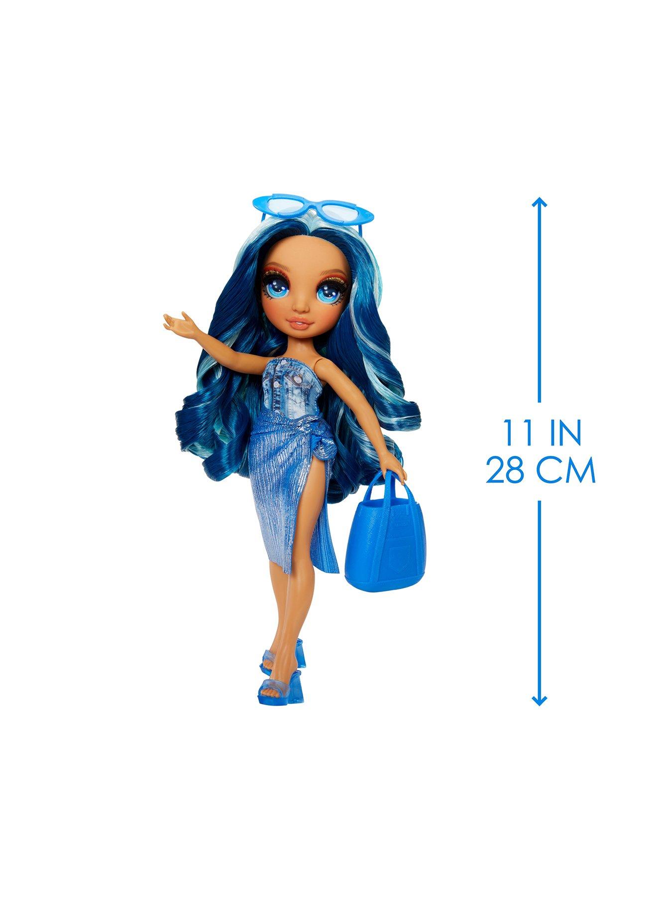 Image 3 of 7 of Rainbow High Rainbow High Swim &amp; Style Doll - Skyler (Blue)