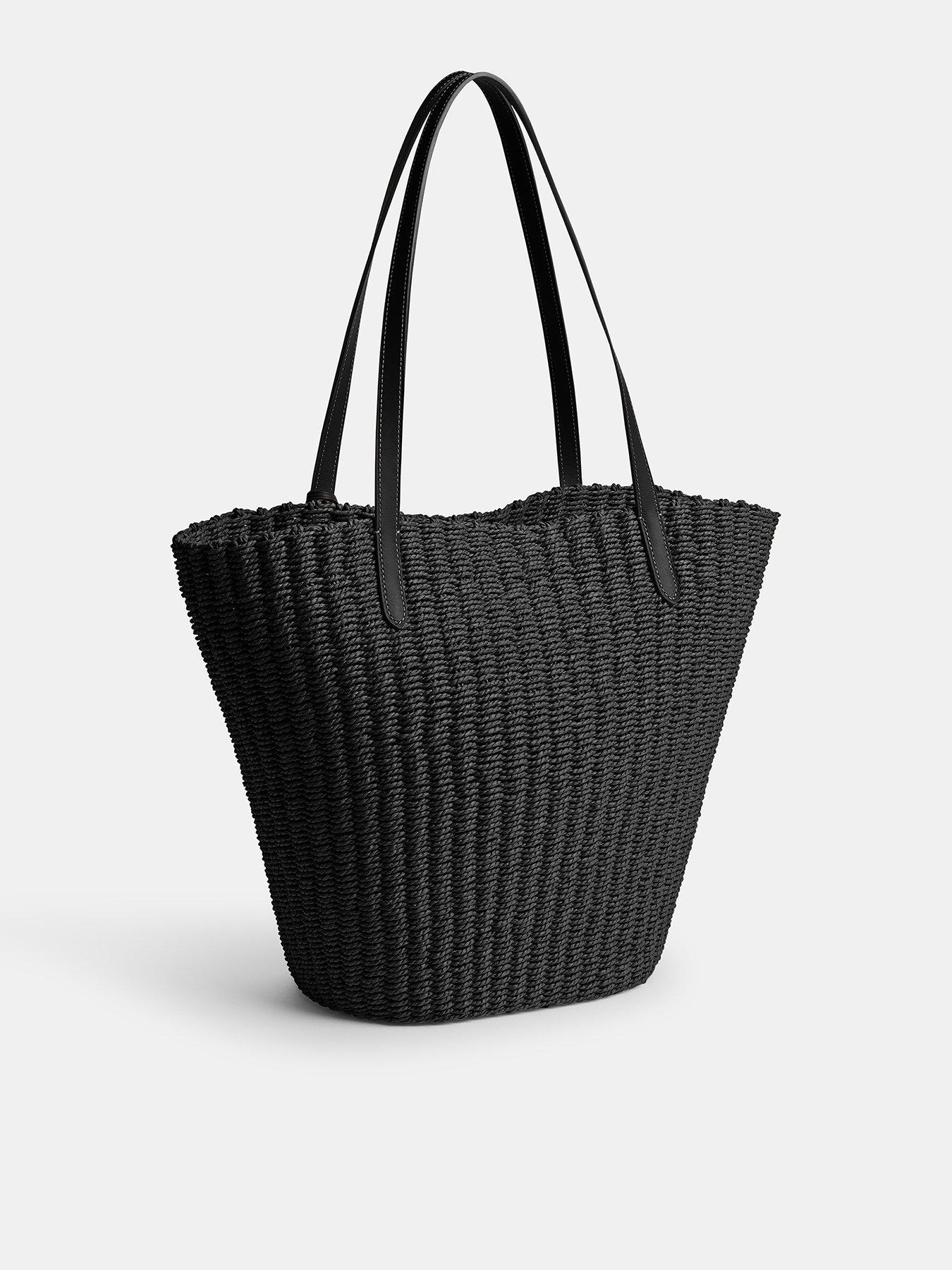 Coach straw handbags store