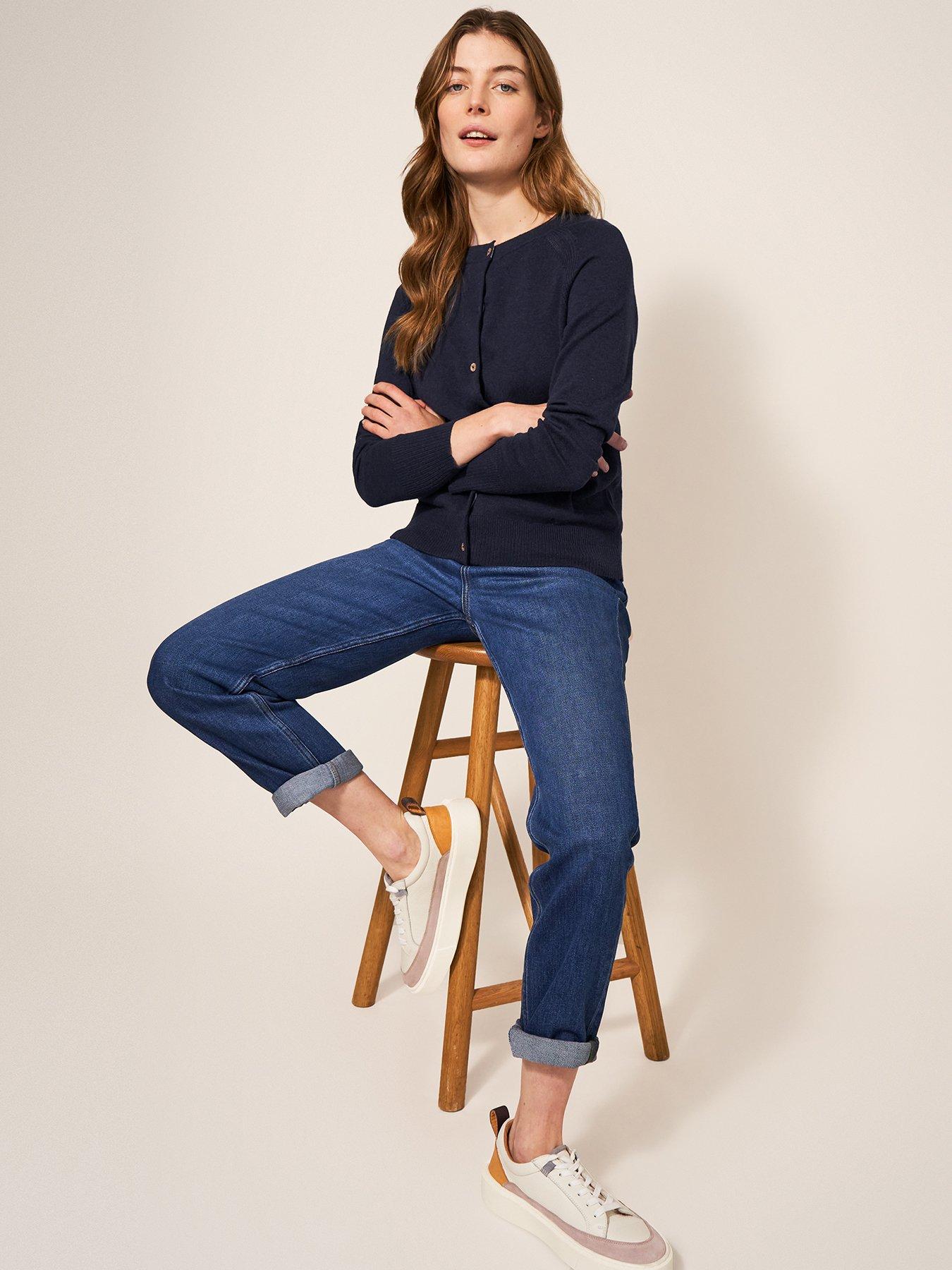Image 3 of 6 of White Stuff Lulu Cardigan - Navy