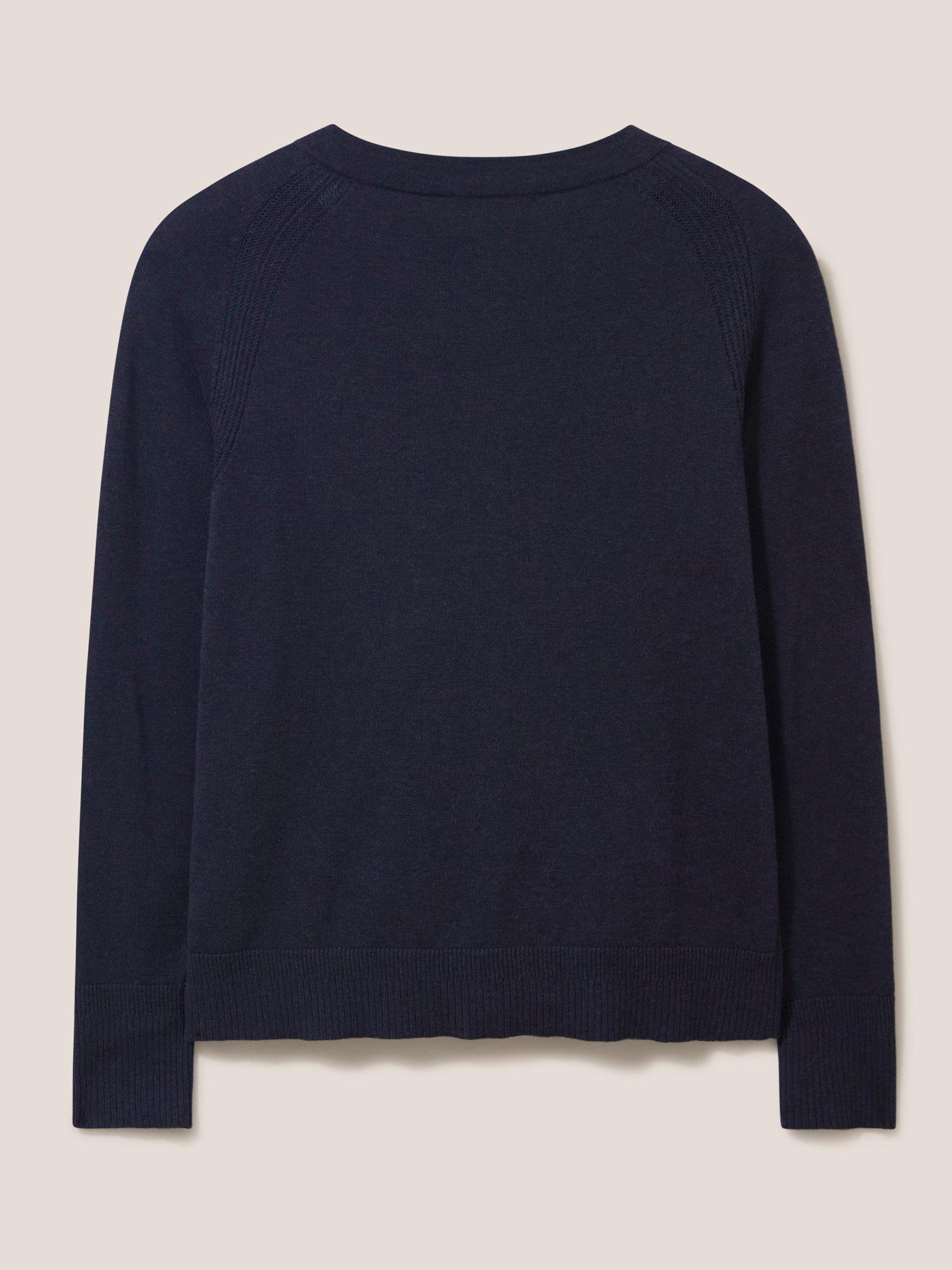 Image 5 of 6 of White Stuff Lulu Cardigan - Navy