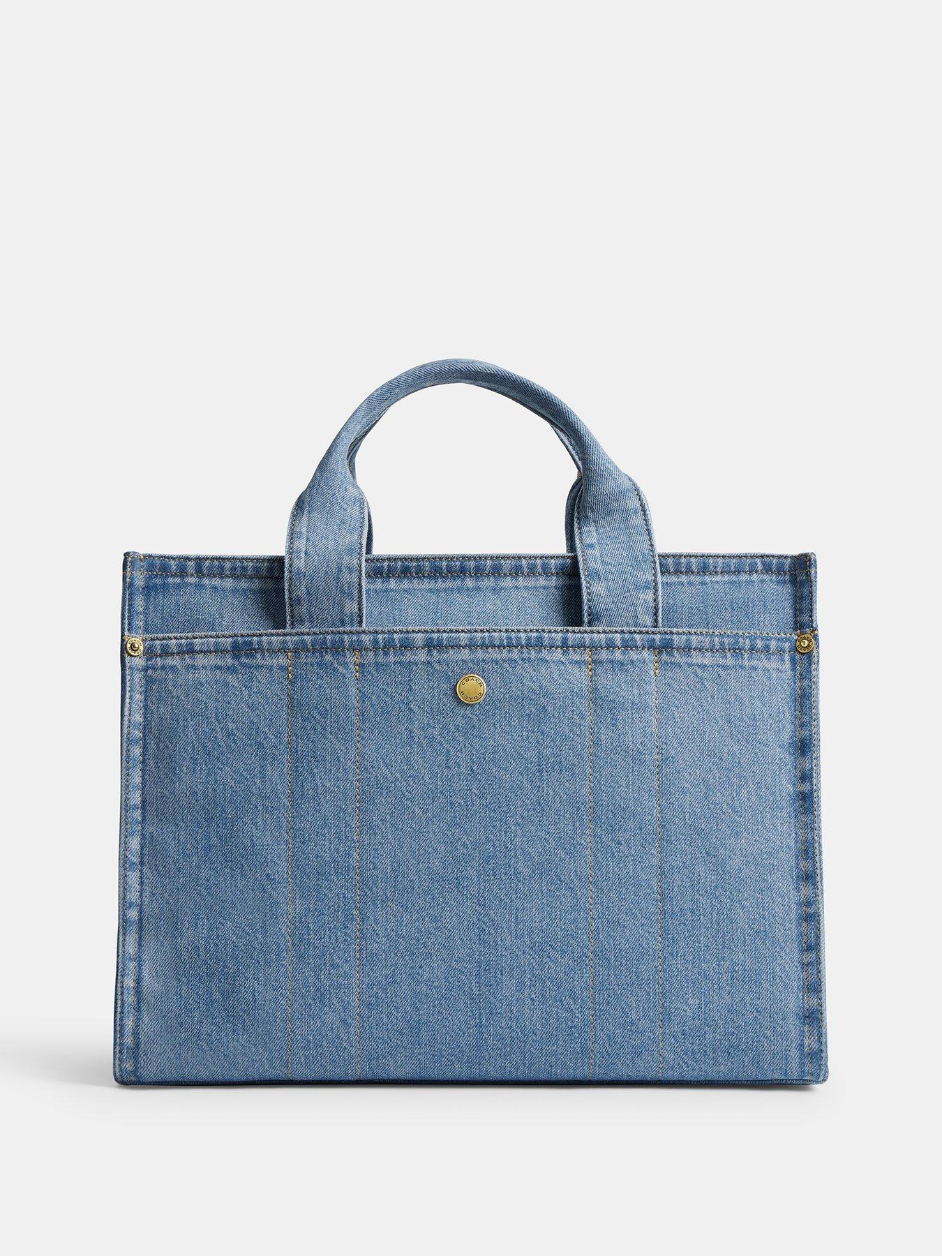Denim Cargo Tote