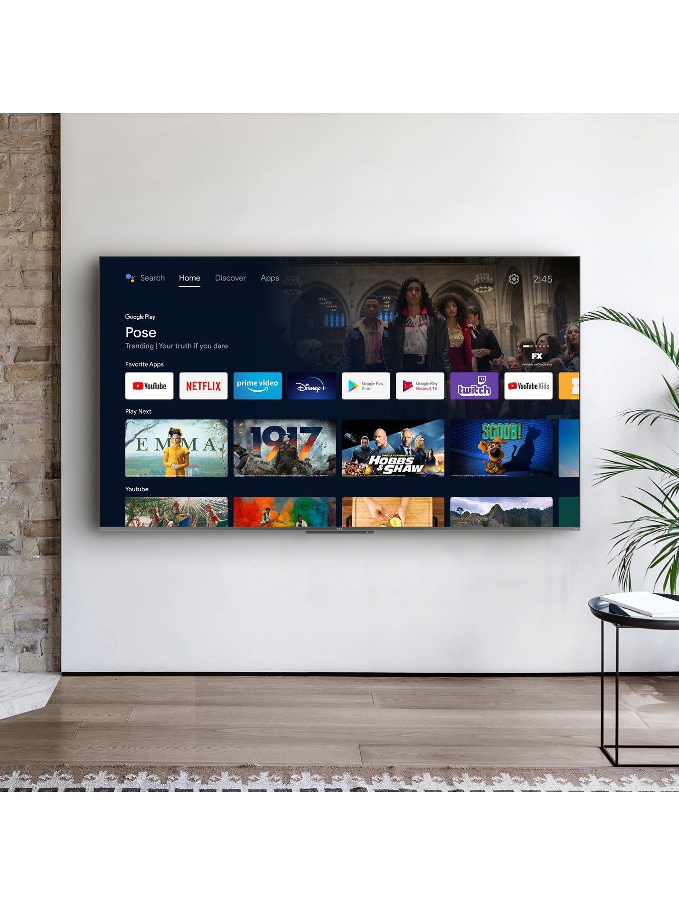 Image 7 of 8 of TCL 85C645K, 85 inch, 4K Ultra HD HDR, QLED Smart TV with Google Assistant &amp; Dolby Atmos