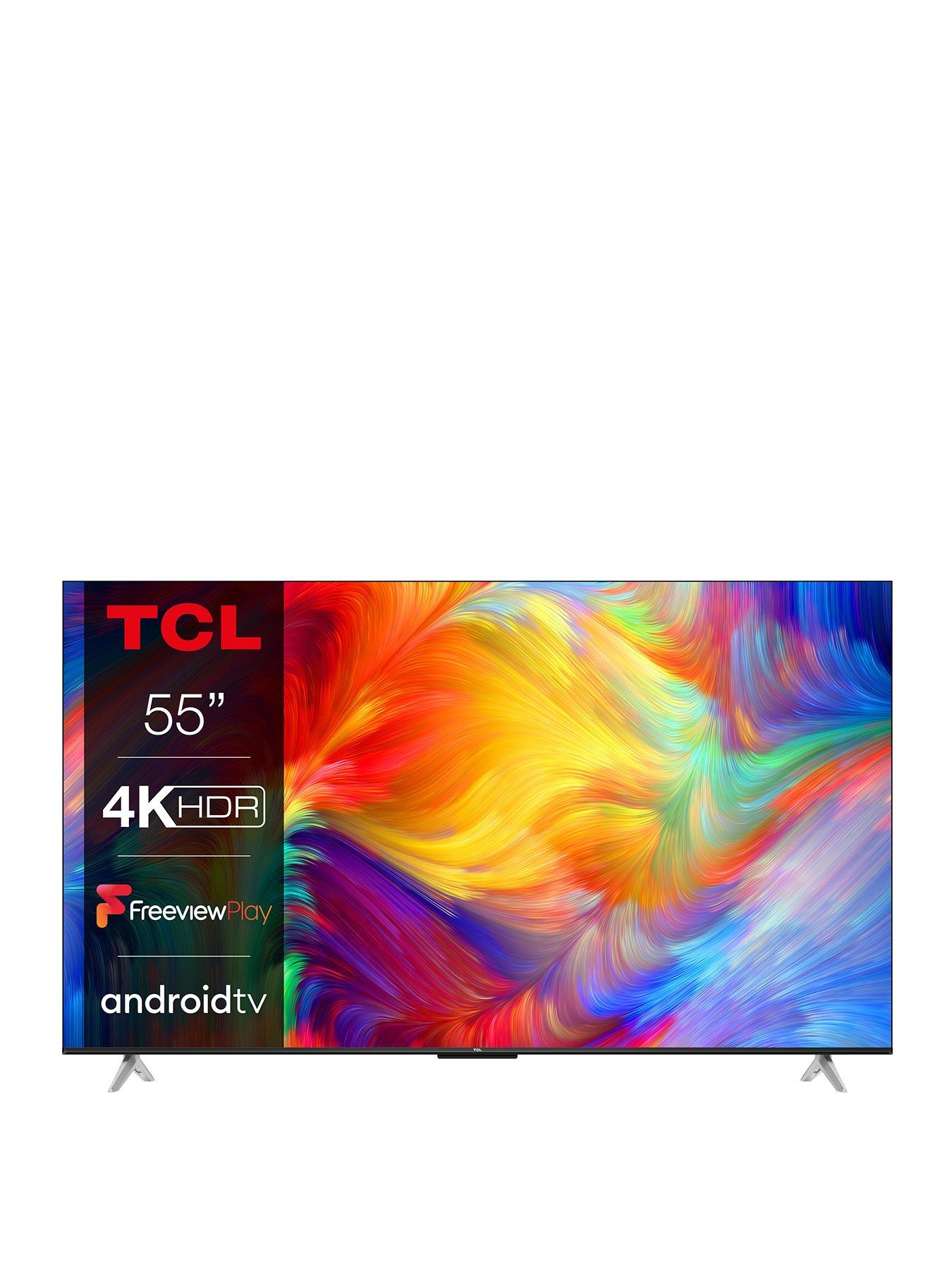 Image 1 of 7 of TCL 55P638K, 55-inch, 4K UHD HDR, Frameless Android TV