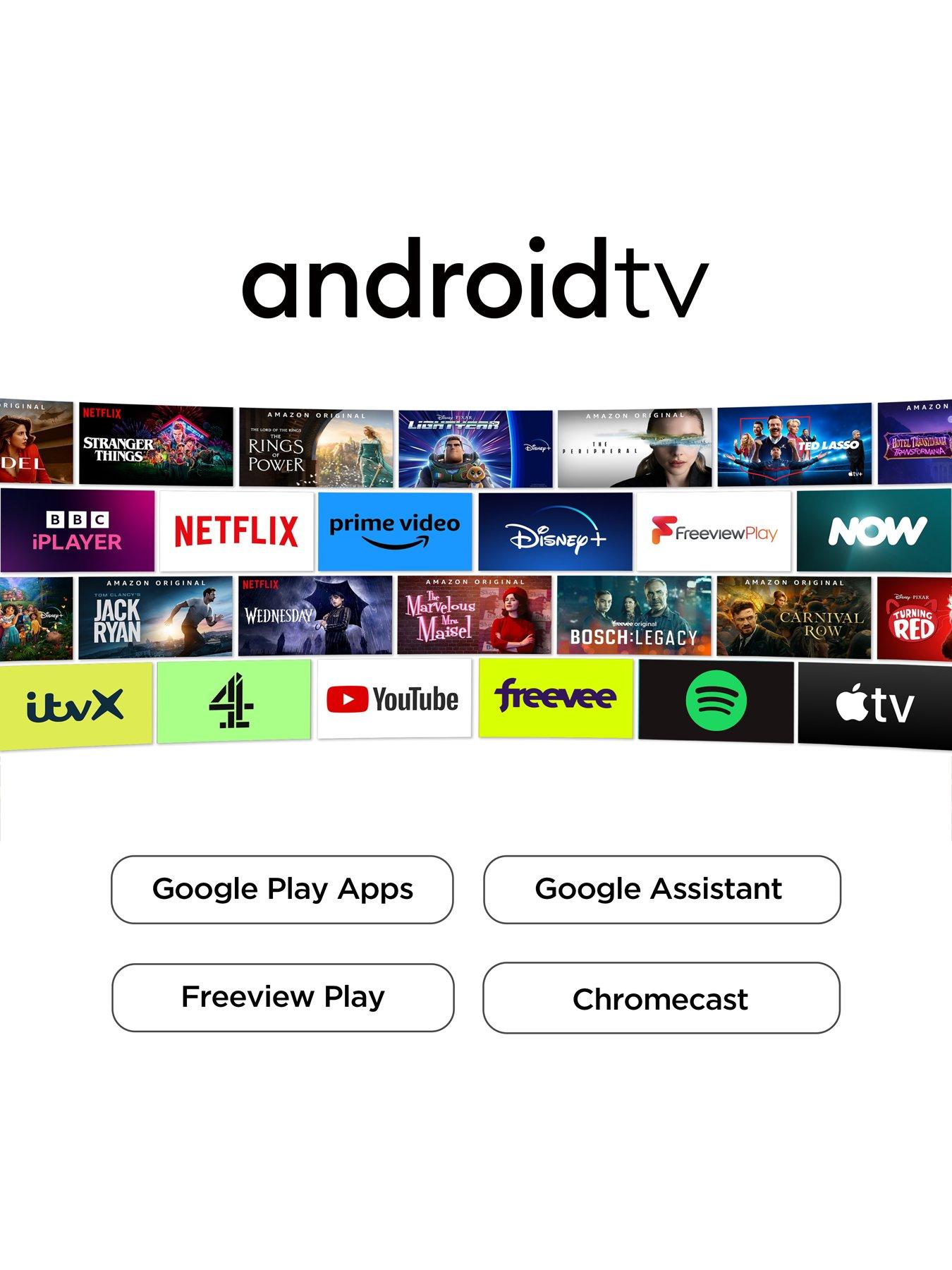 Image 4 of 7 of TCL 55P638K, 55-inch, 4K UHD HDR, Frameless Android TV